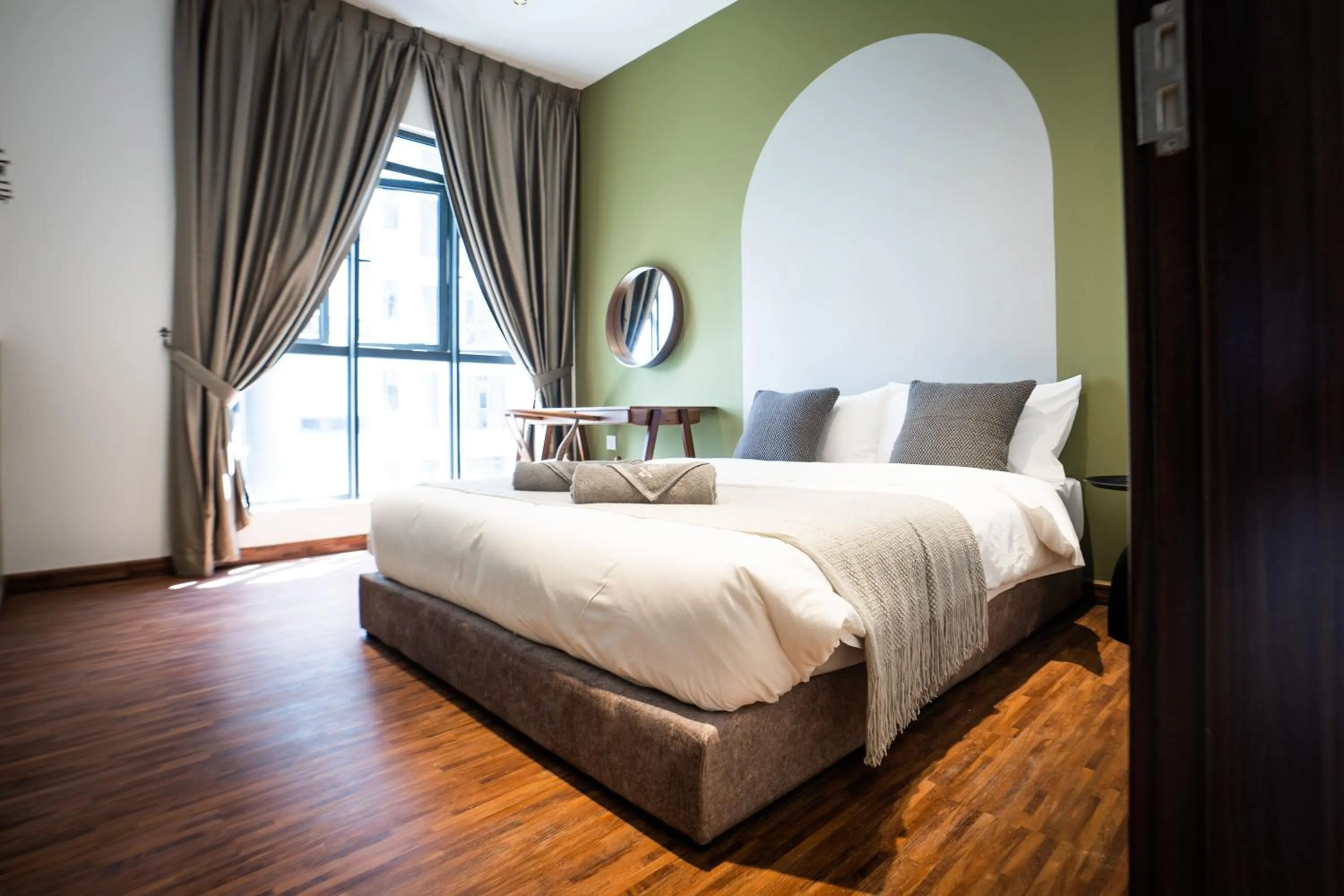 Bed in K Avenue by Pinstay