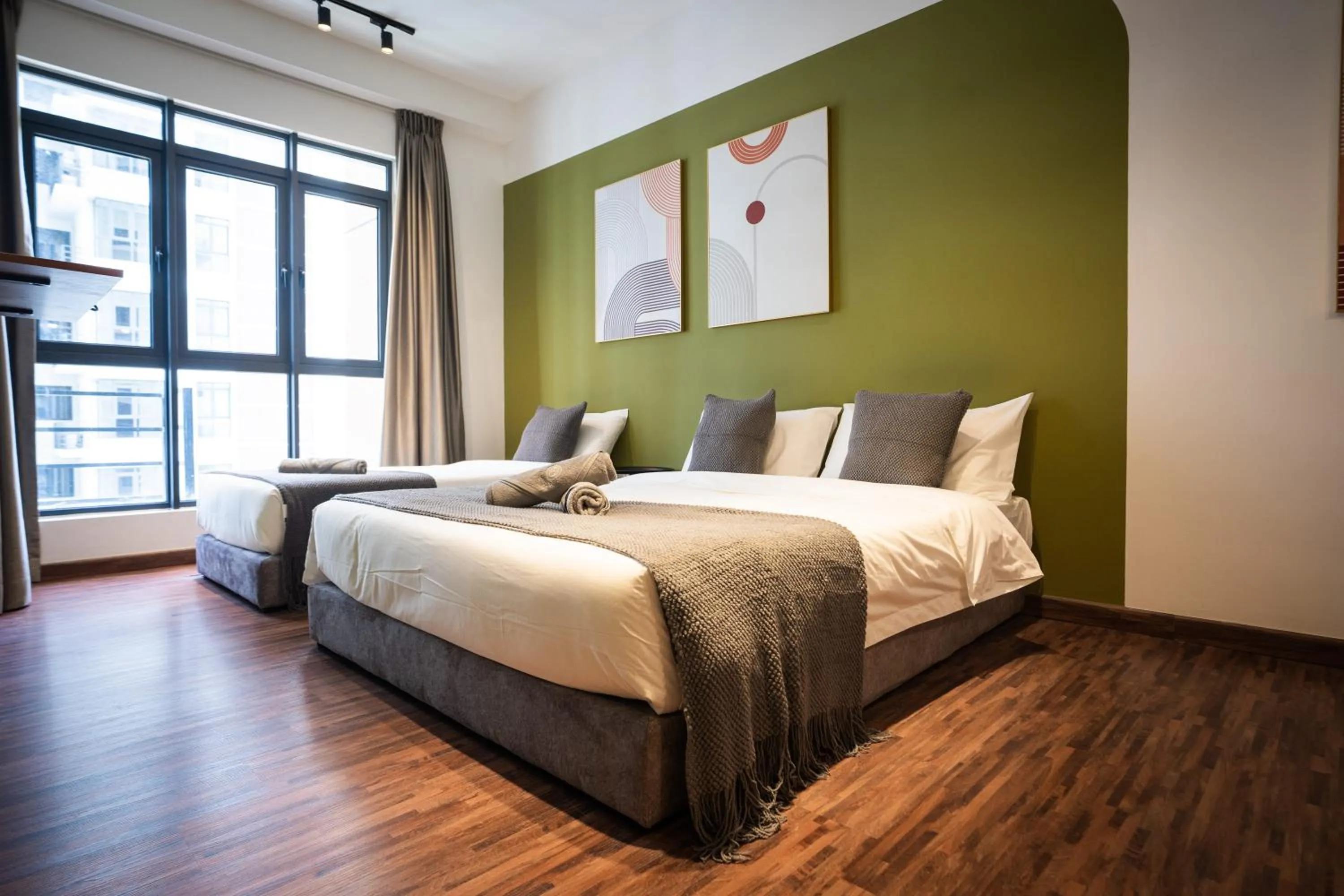 Bed in K Avenue by Pinstay