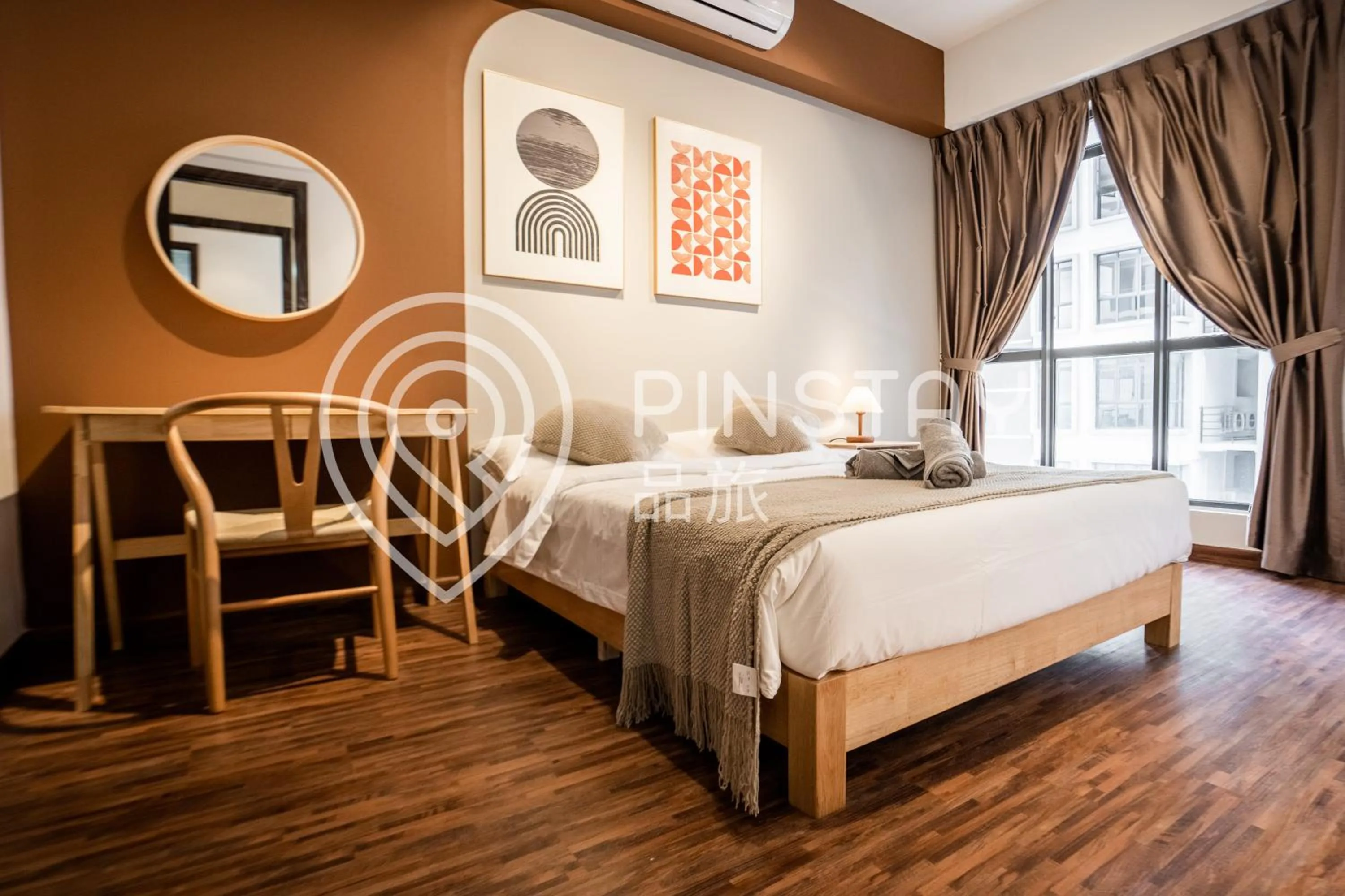 Bed in K Avenue by Pinstay