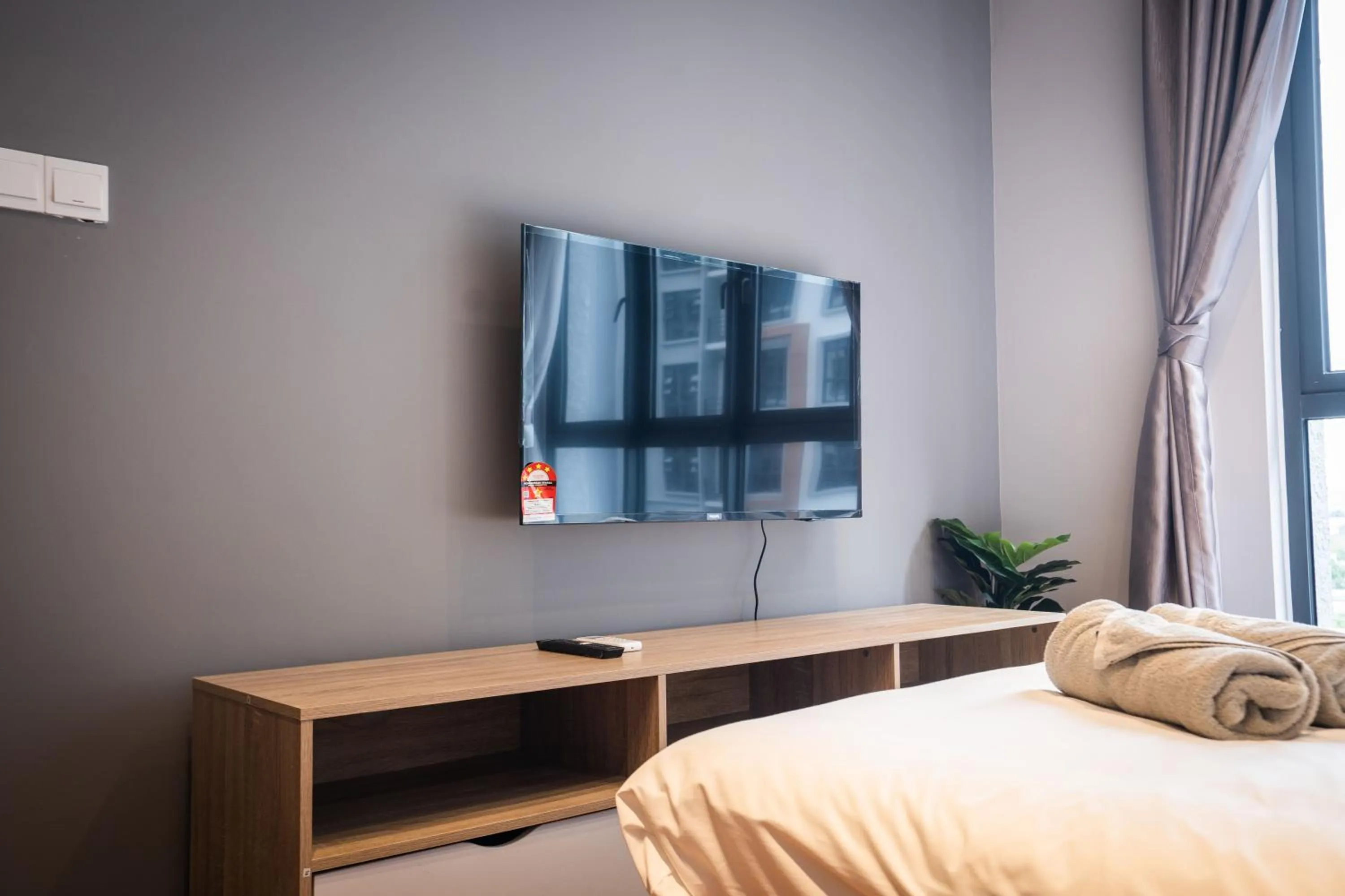 TV and multimedia, Bed in K Avenue by Pinstay