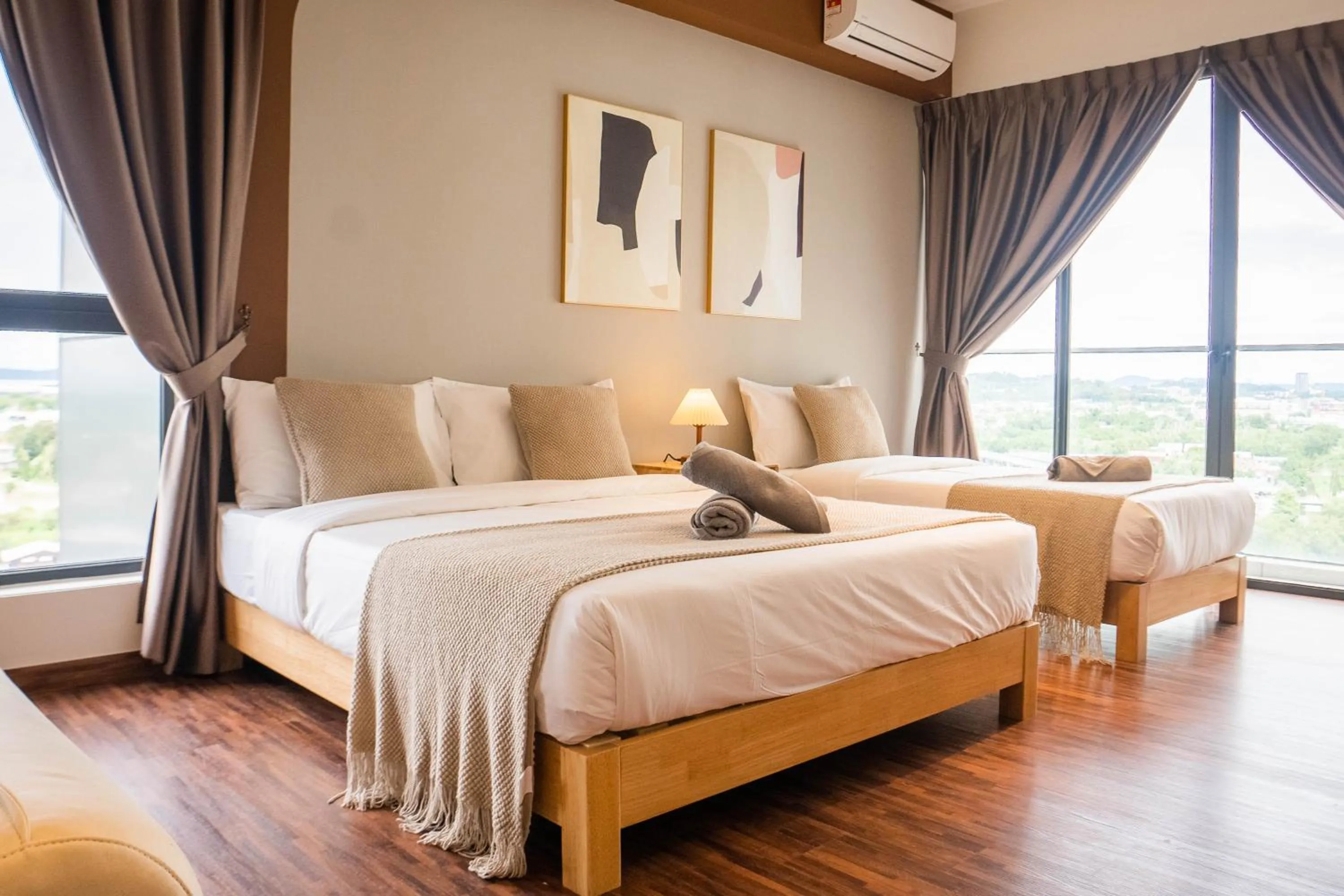 Bed in K Avenue by Pinstay