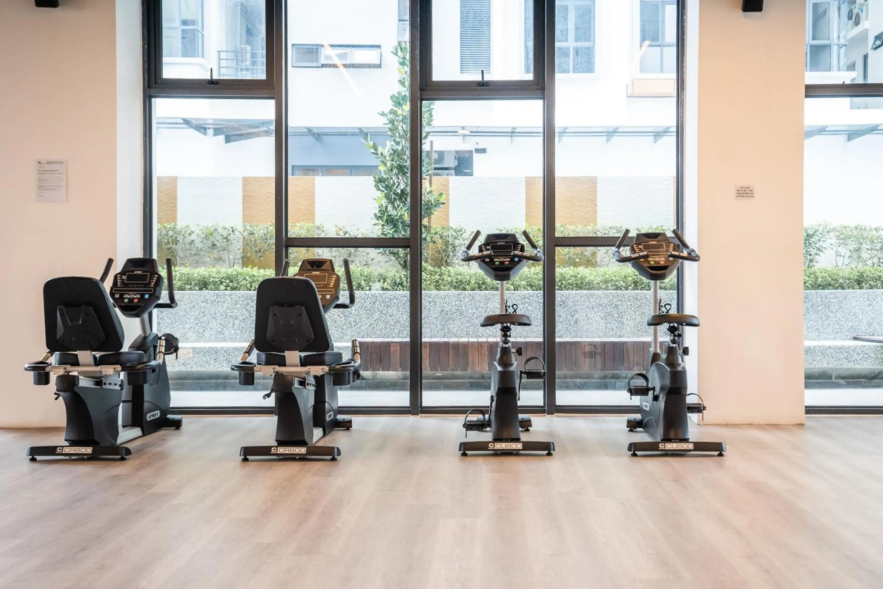 Fitness centre/facilities in K Avenue by Pinstay