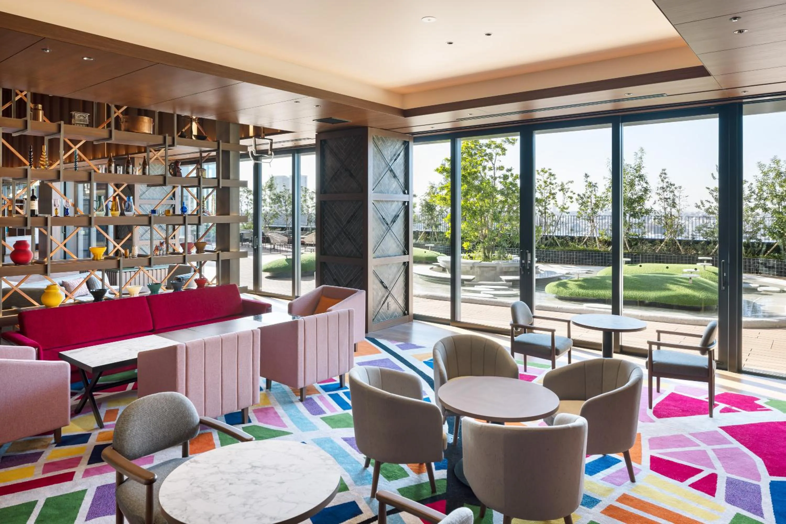 Balcony/Terrace in OMO5 Tokyo Gotanda by Hoshino Resorts