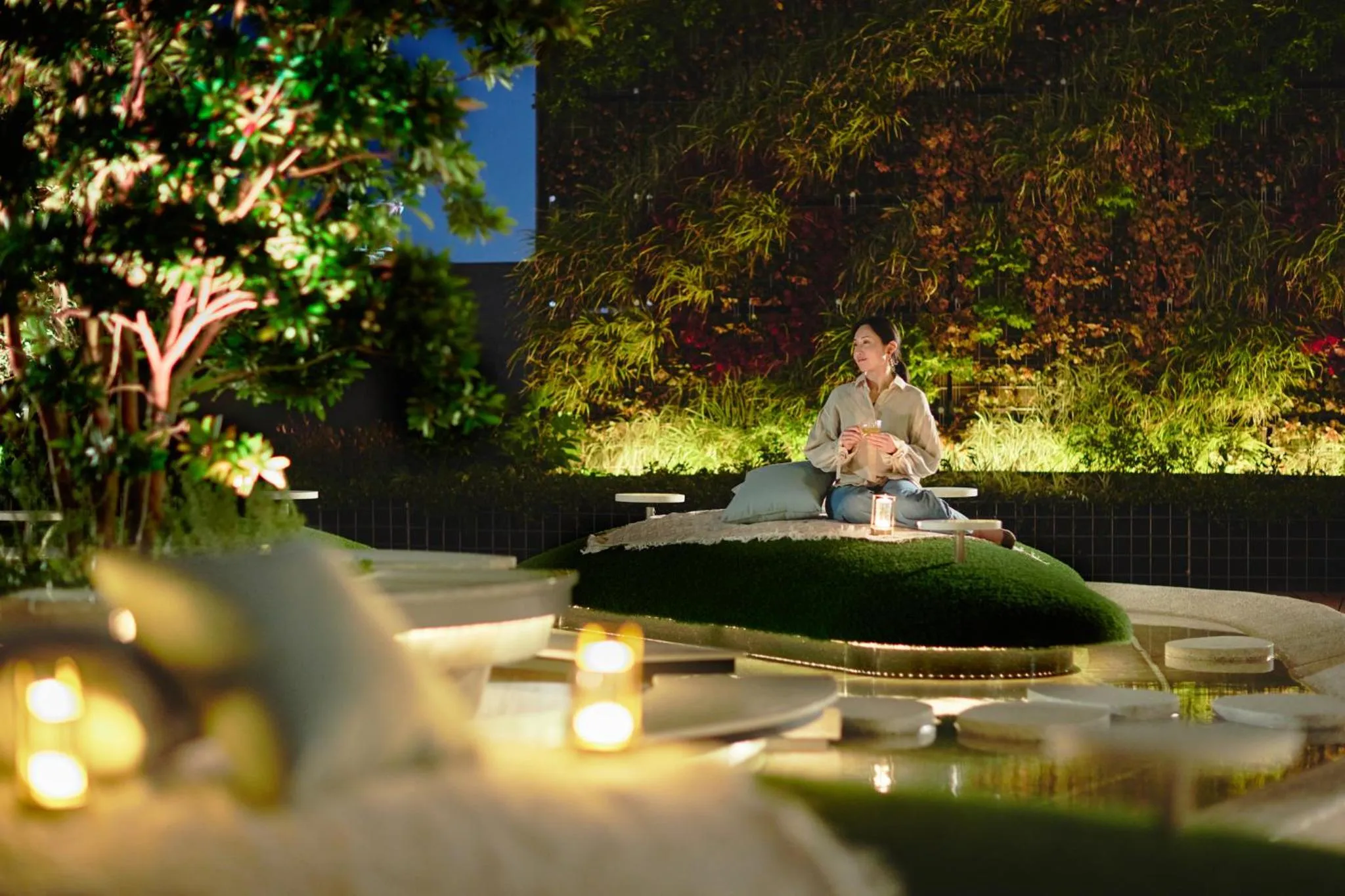 Balcony/Terrace in OMO5 Tokyo Gotanda by Hoshino Resorts