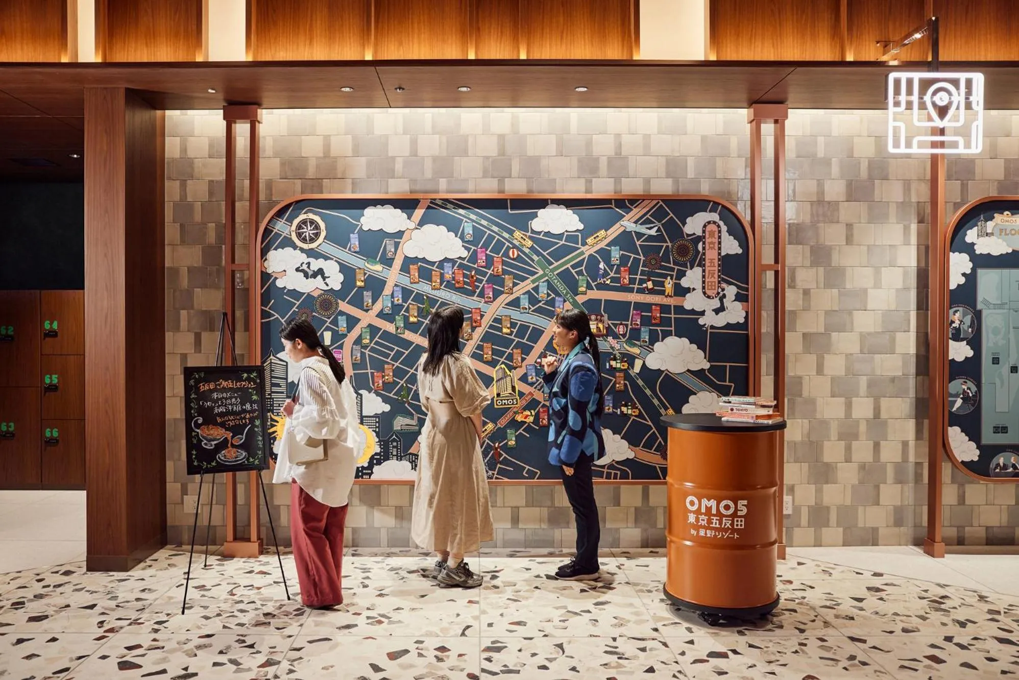 concierge in OMO5 Tokyo Gotanda by Hoshino Resorts