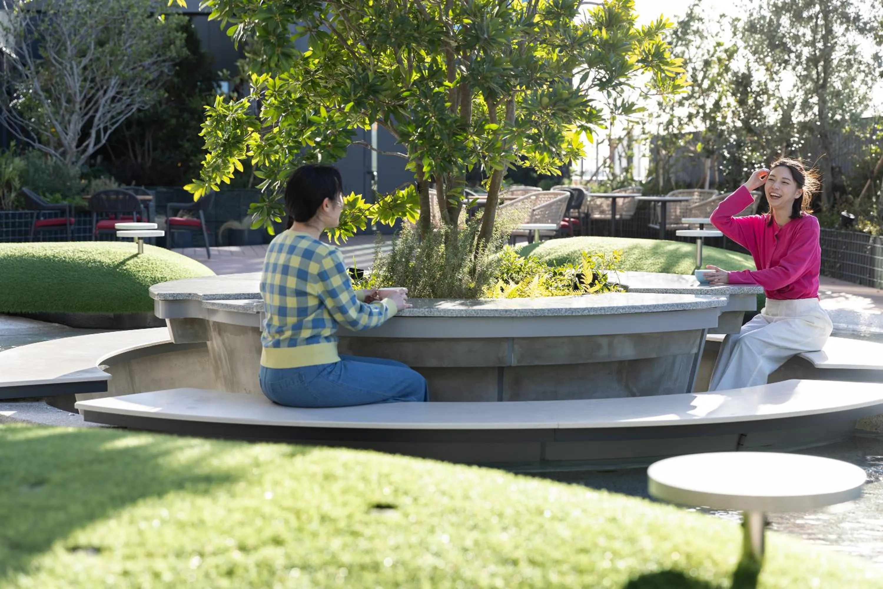Balcony/Terrace in OMO5 Tokyo Gotanda by Hoshino Resorts