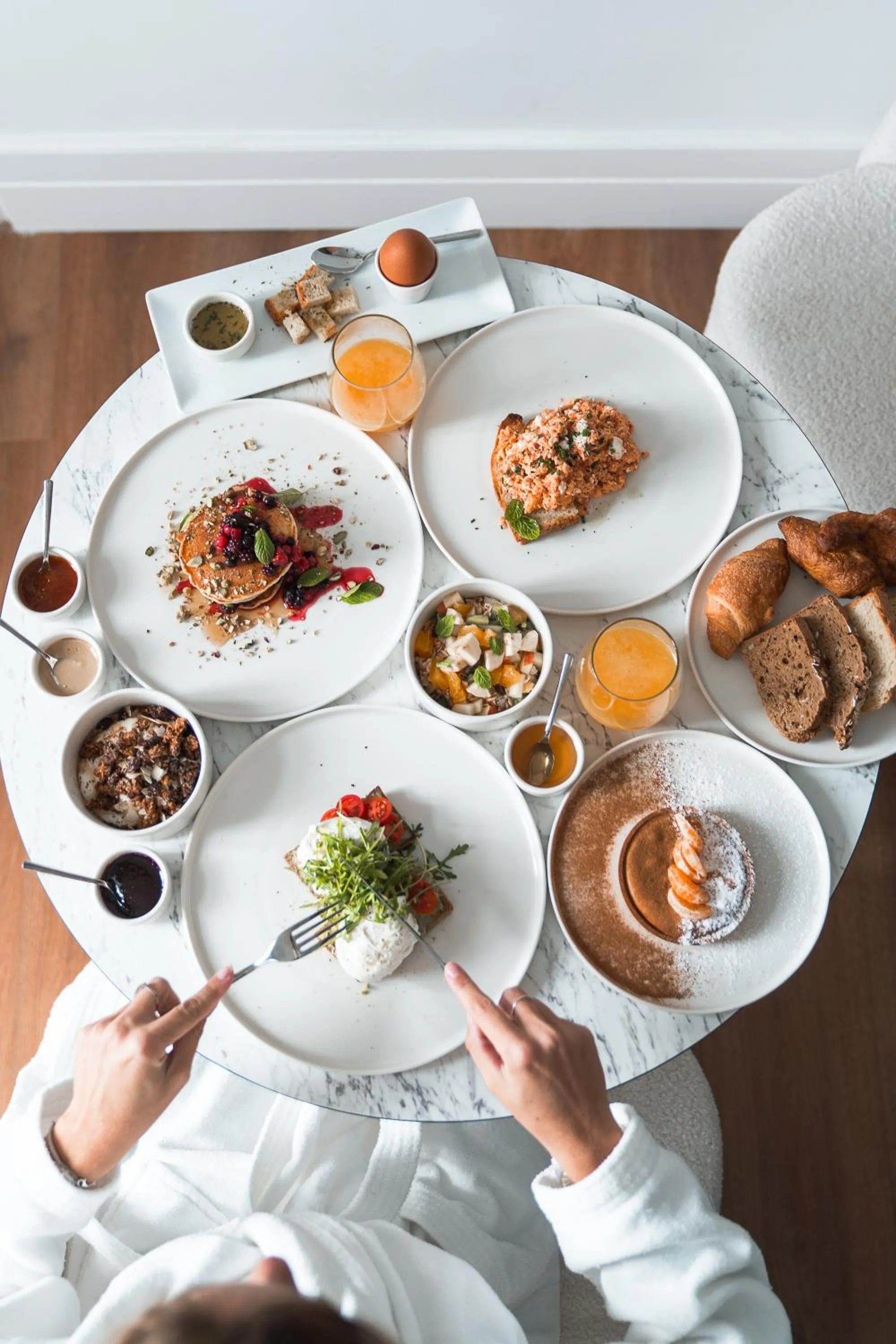 Breakfast in La Divina