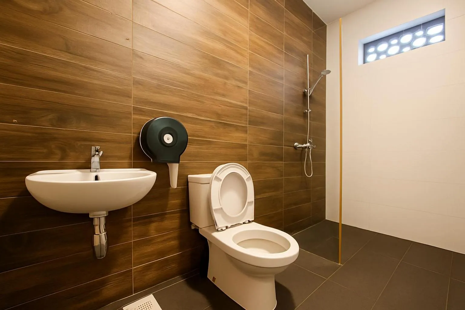 Shower in Wink at Perak Road