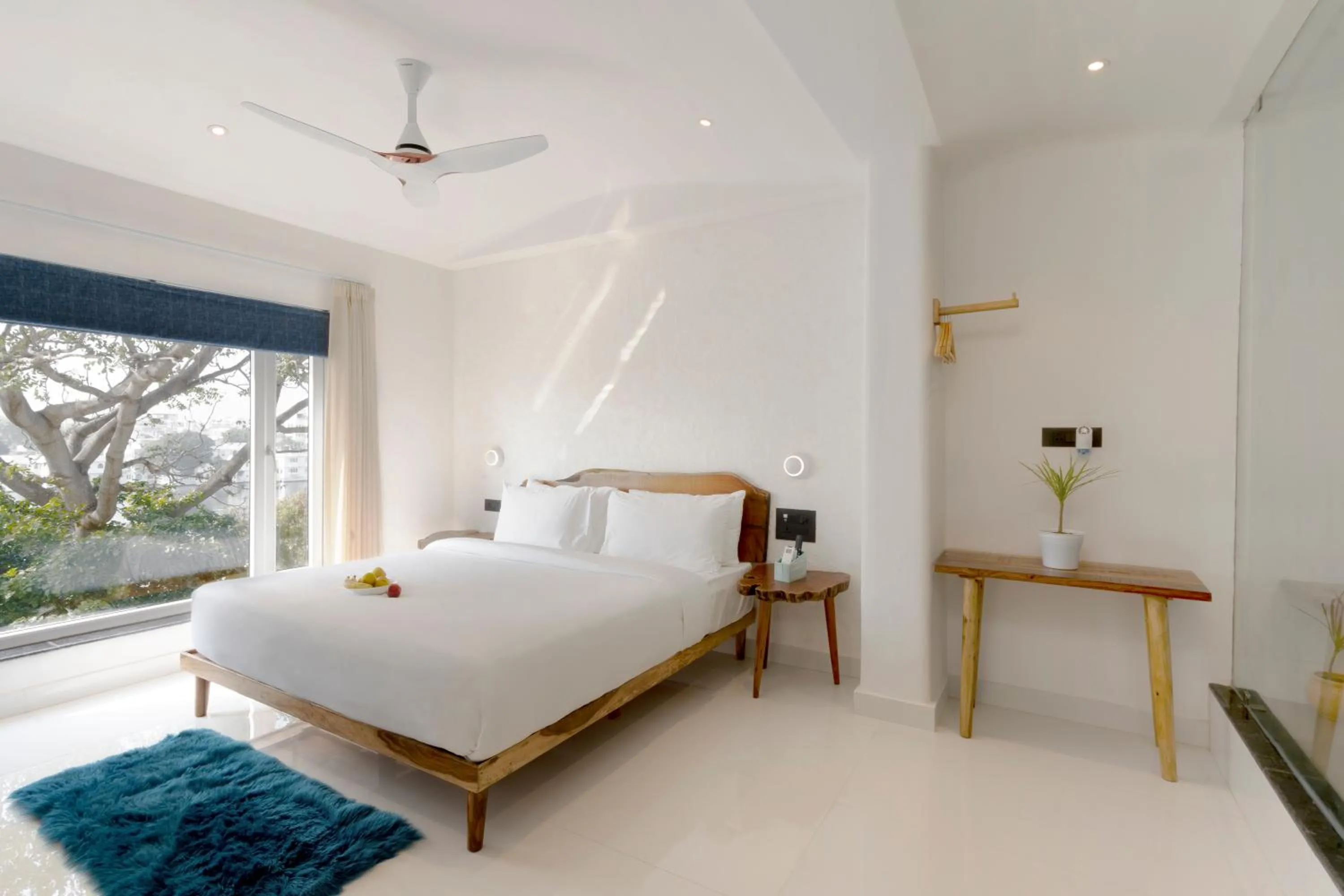 Bed in Moustache Udaipur Luxuria