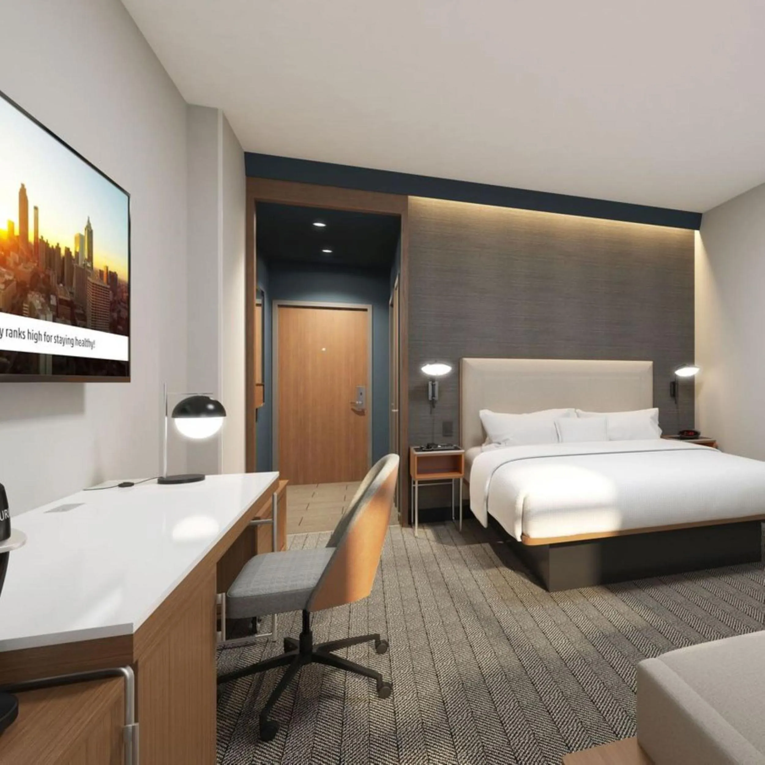 Bed in Courtyard by Marriott Bettendorf