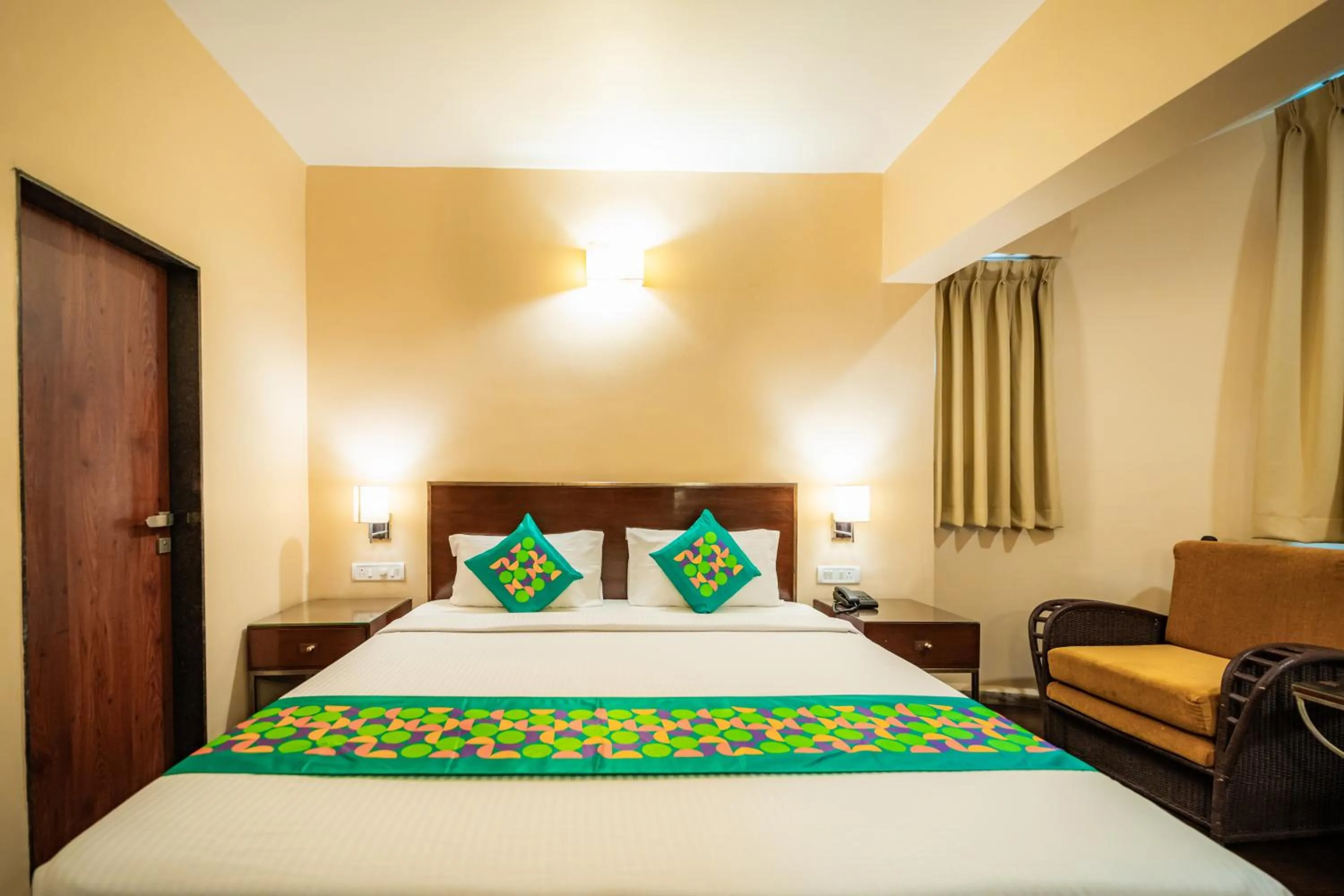 Bedroom, Bed in Treebo Sunshine Beach Resort