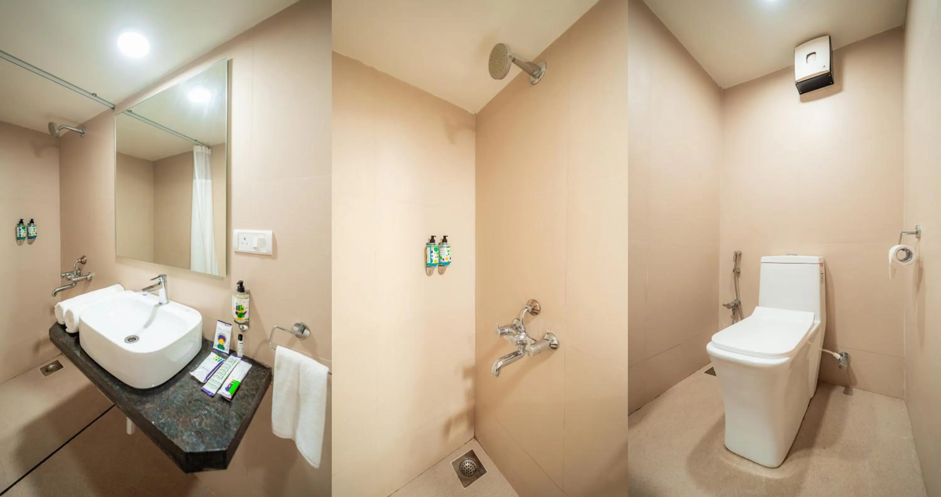 Bathroom in Treebo Sunshine Beach Resort