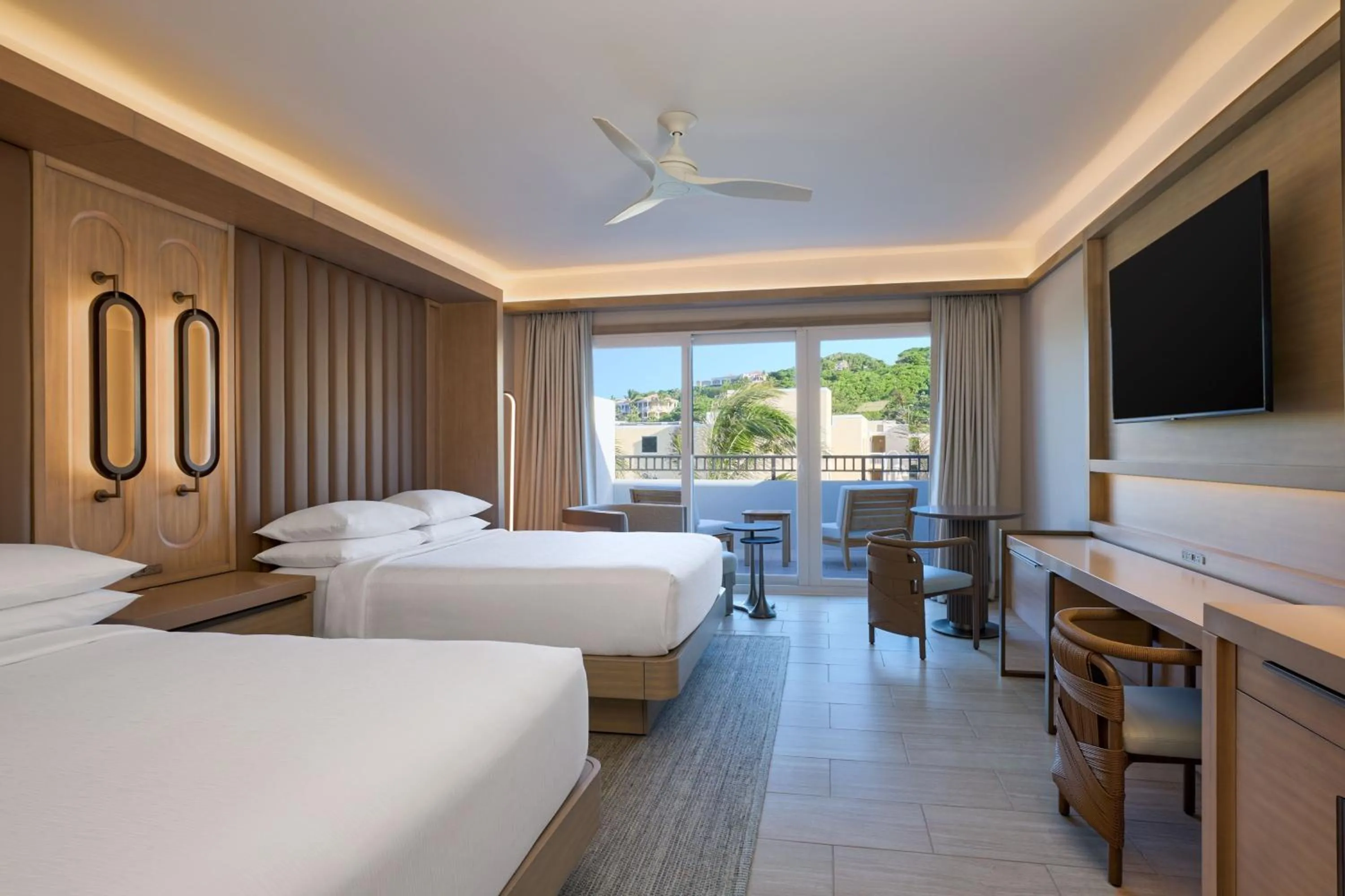 Photo of the whole room, Bed in JW Marriott St Maarten Beach Resort & Spa