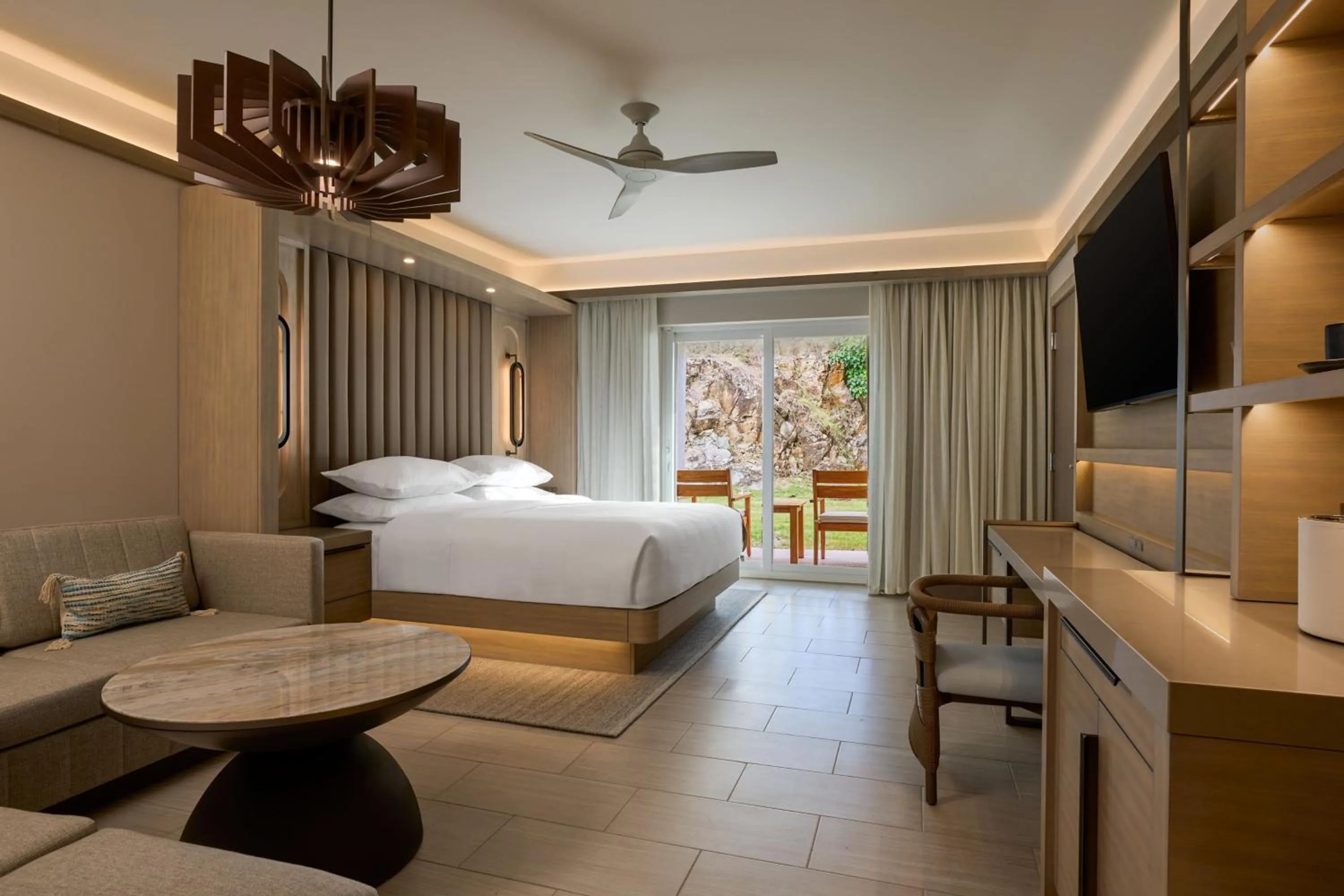 Photo of the whole room, Bed in JW Marriott St Maarten Beach Resort & Spa