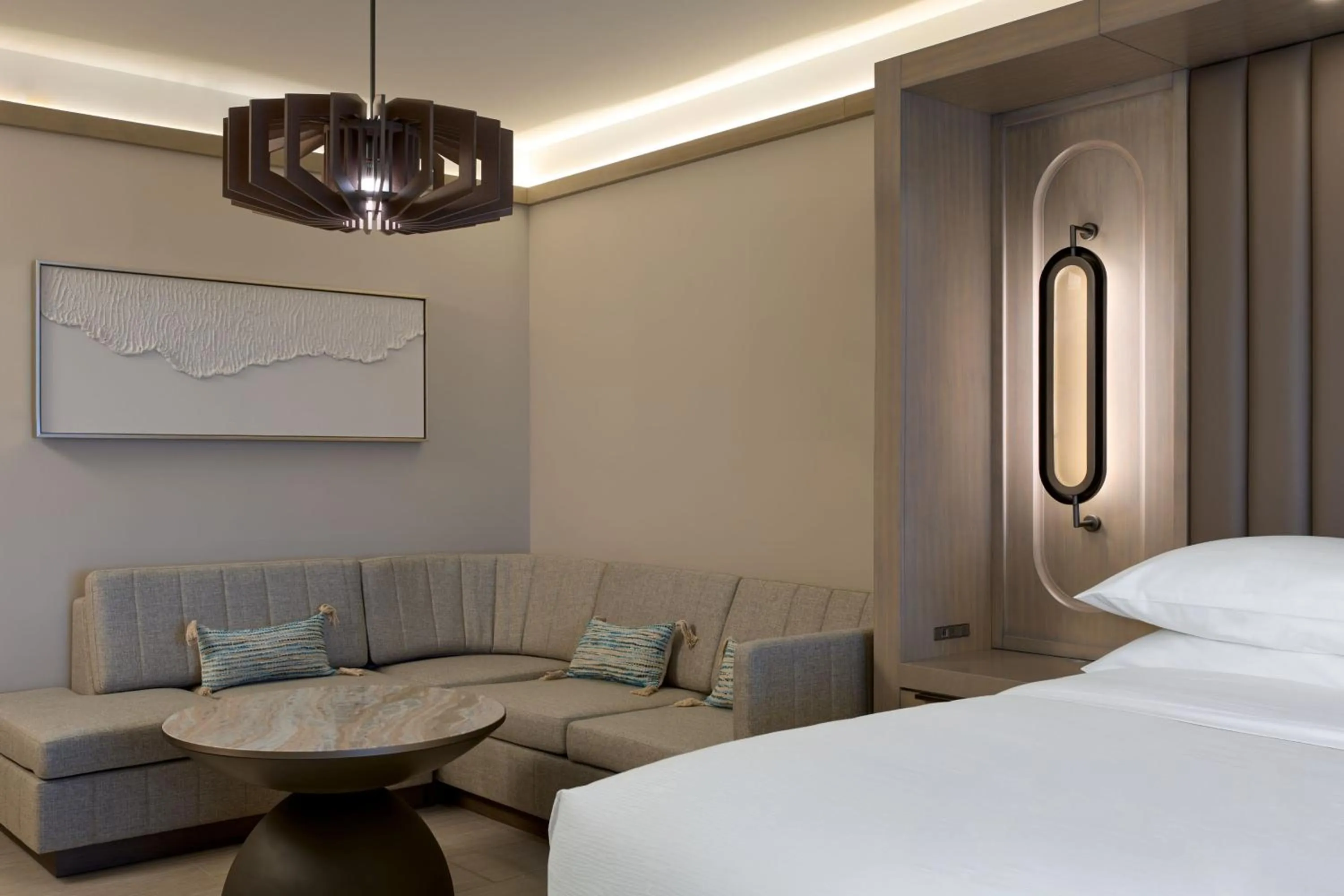 Photo of the whole room, Bed in JW Marriott St Maarten Beach Resort & Spa