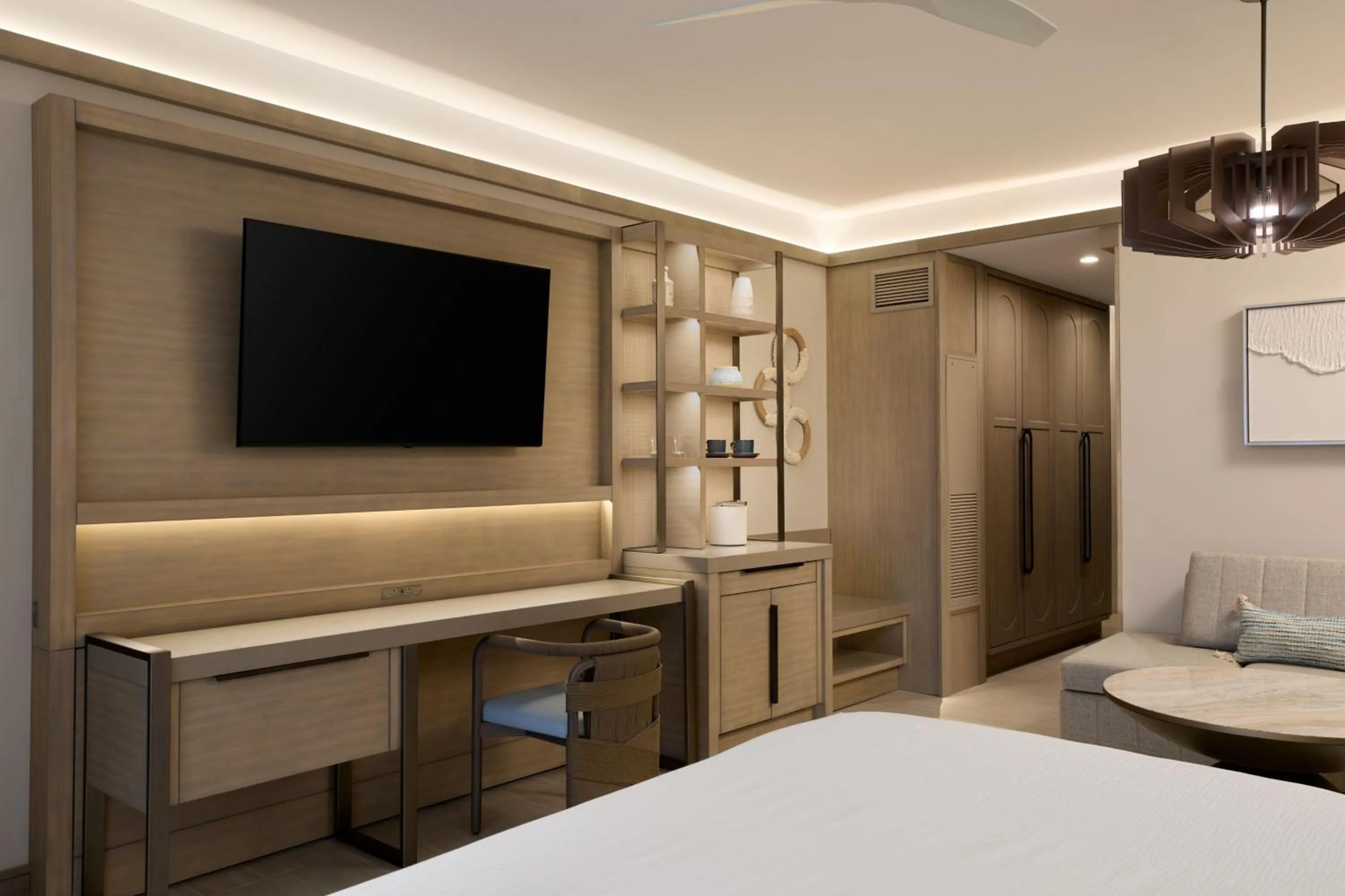 Photo of the whole room, Bed in JW Marriott St Maarten Beach Resort & Spa