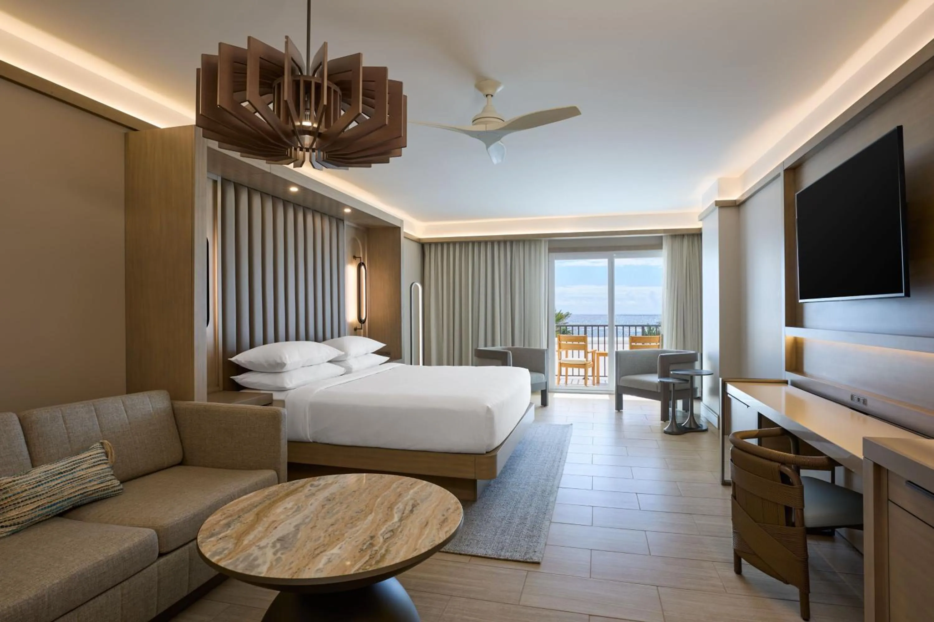 Photo of the whole room, Bed in JW Marriott St Maarten Beach Resort & Spa