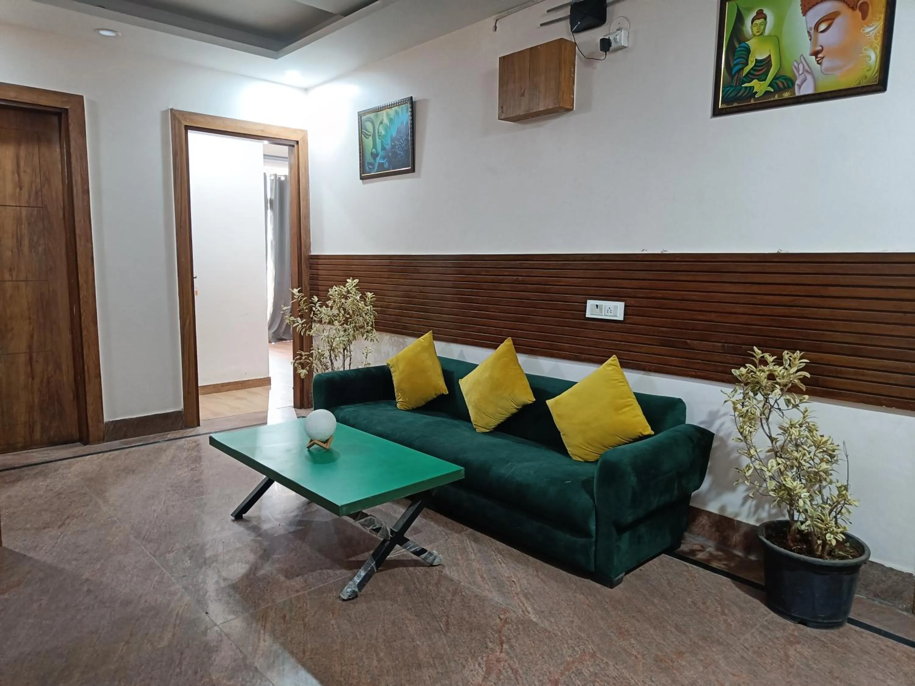 Seating area in The Sandalwood Hotel I Sec-38 I Near Medanta Medicity Gurgaon