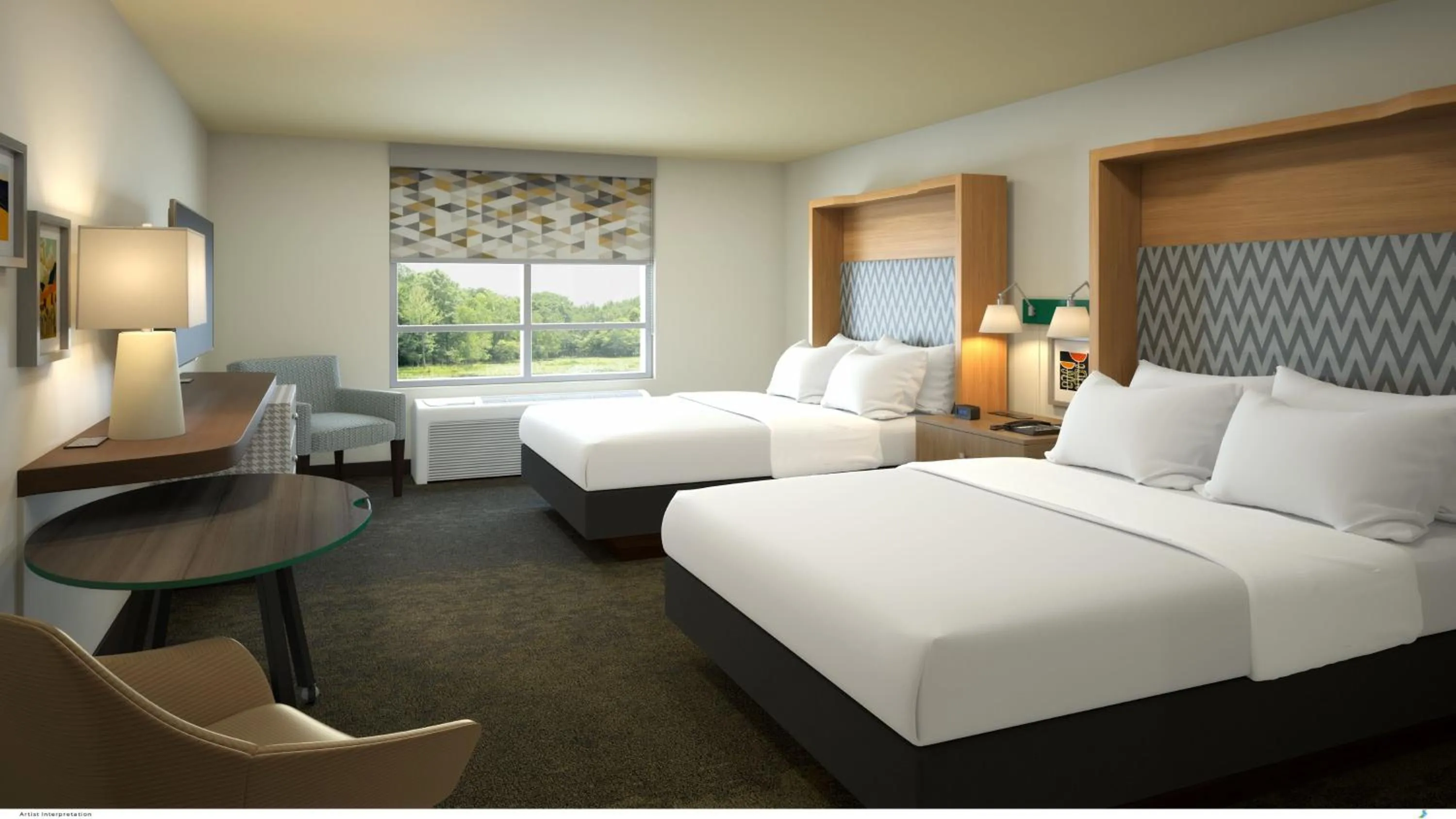 Photo of the whole room, Bed in Holiday Inn Nashville Airport by IHG