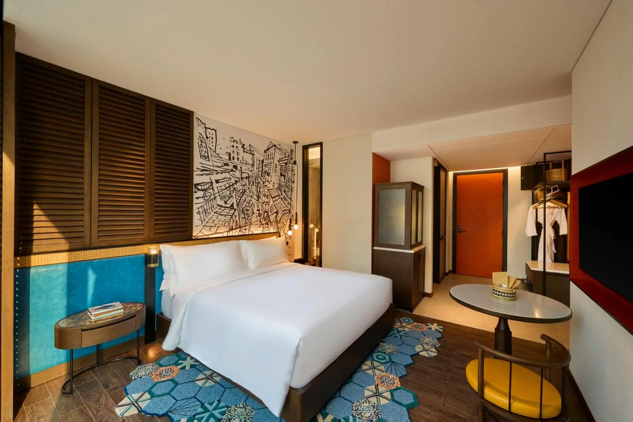 Photo of the whole room, Bed in Hotel Indigo Saigon the City by IHG