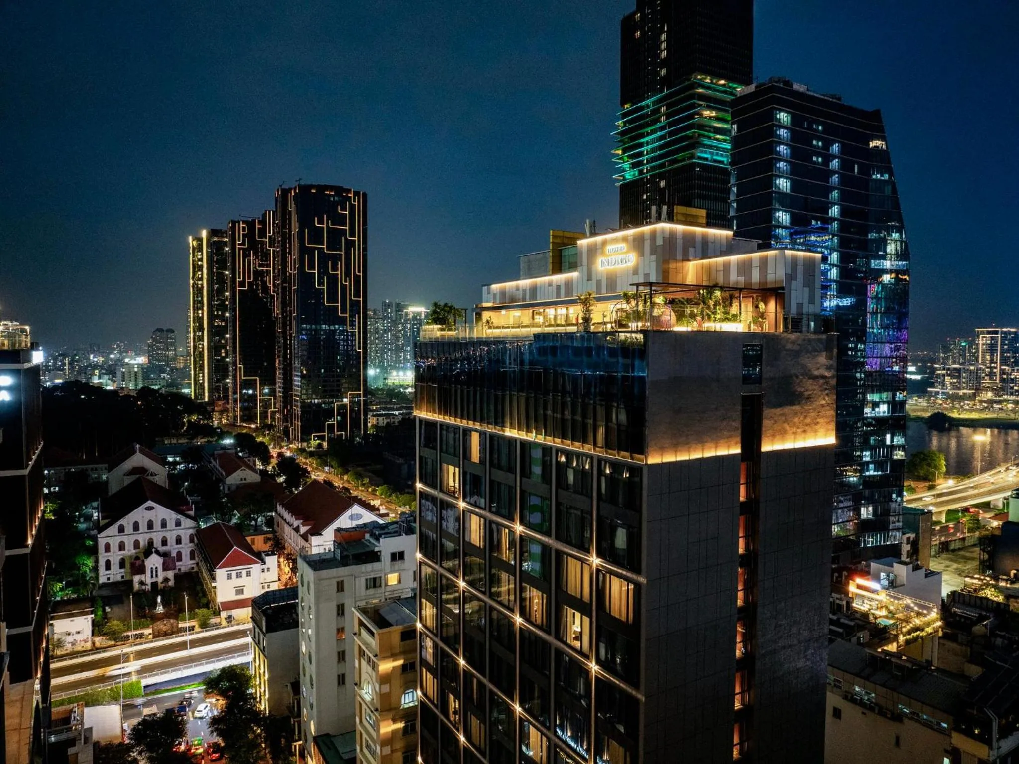 Property building in Hotel Indigo Saigon the City by IHG