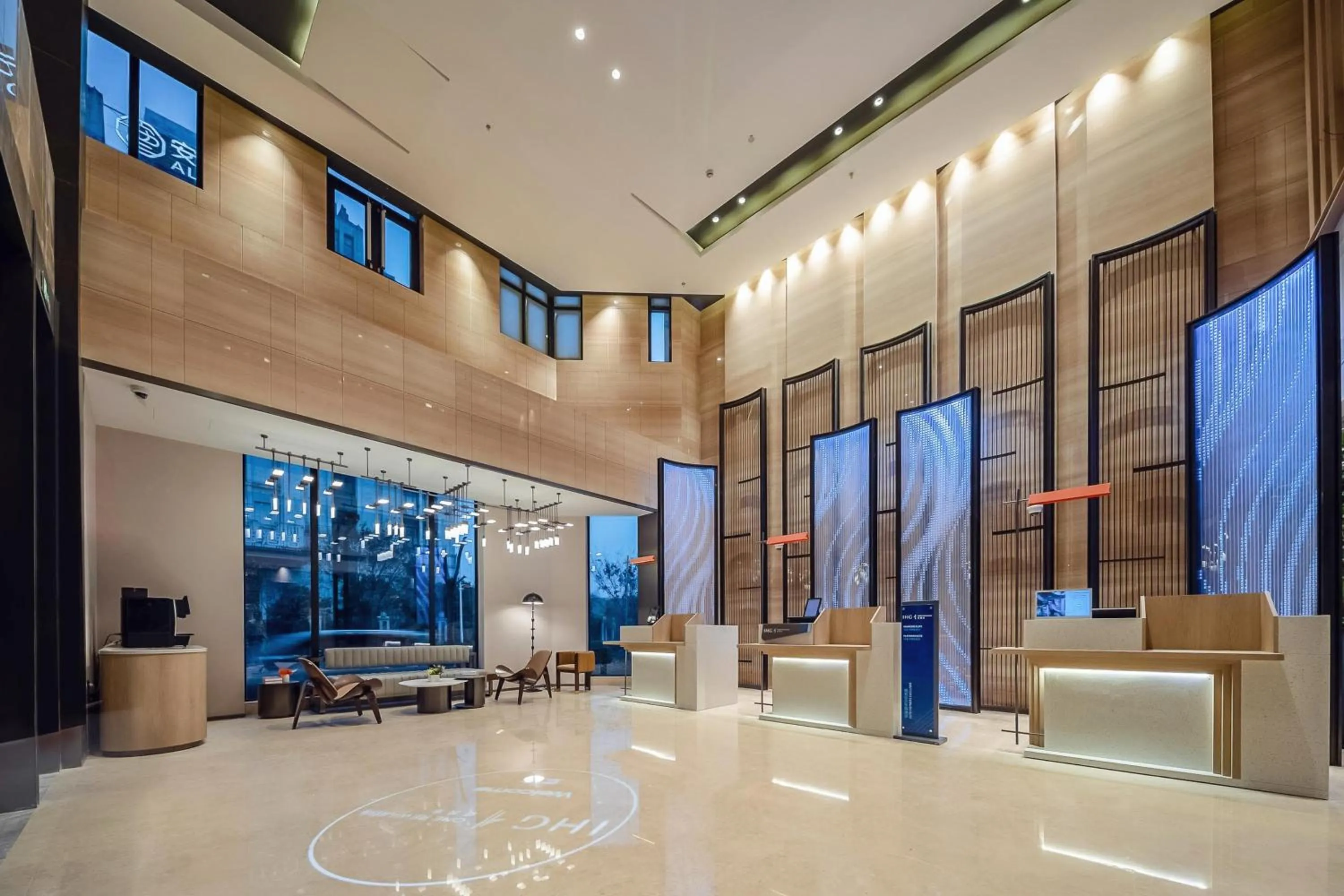 Property building in Holiday Inn Express Shanghai Hongqiao NECC by IHG