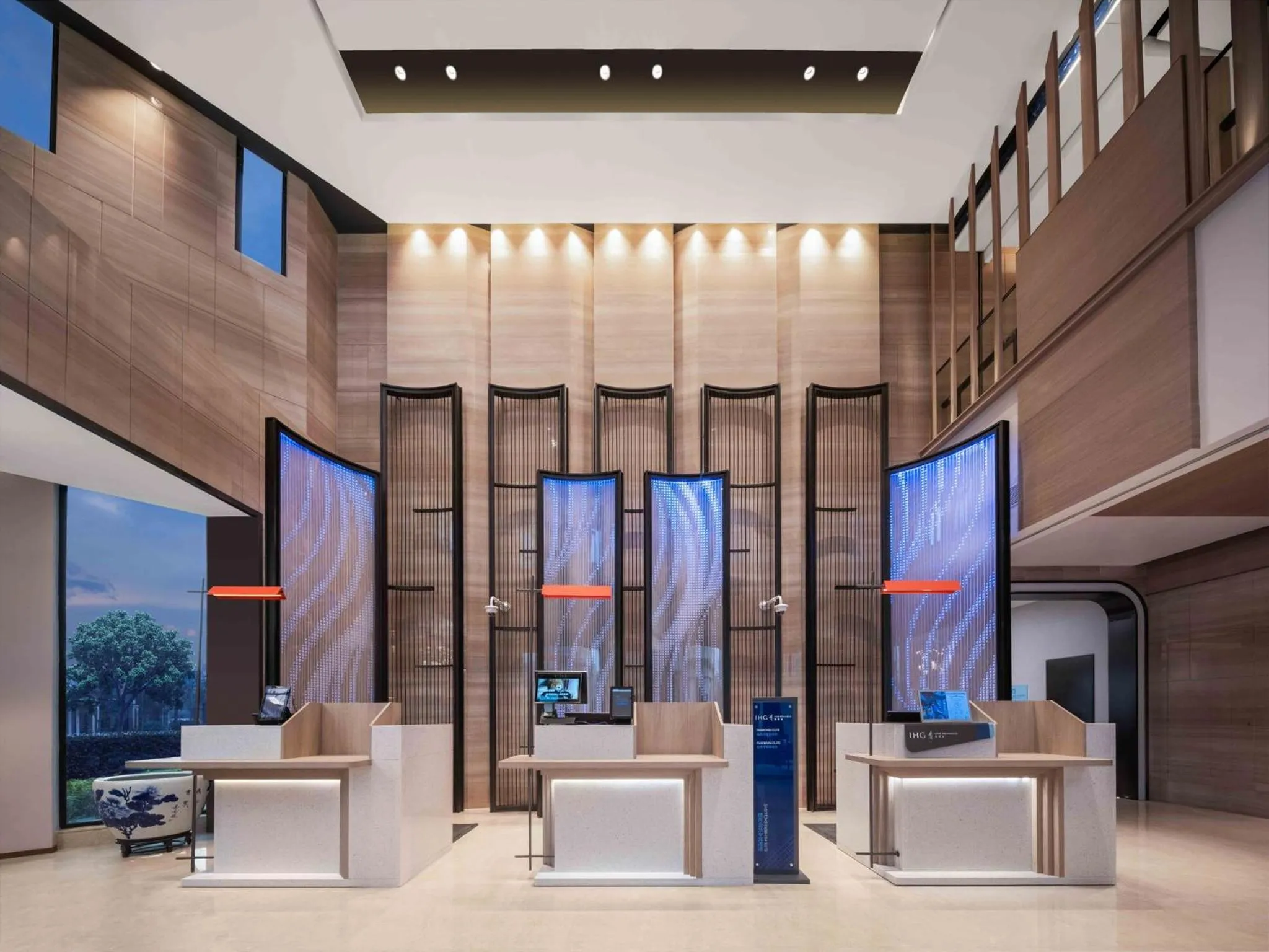 Property building in Holiday Inn Express Shanghai Hongqiao NECC by IHG