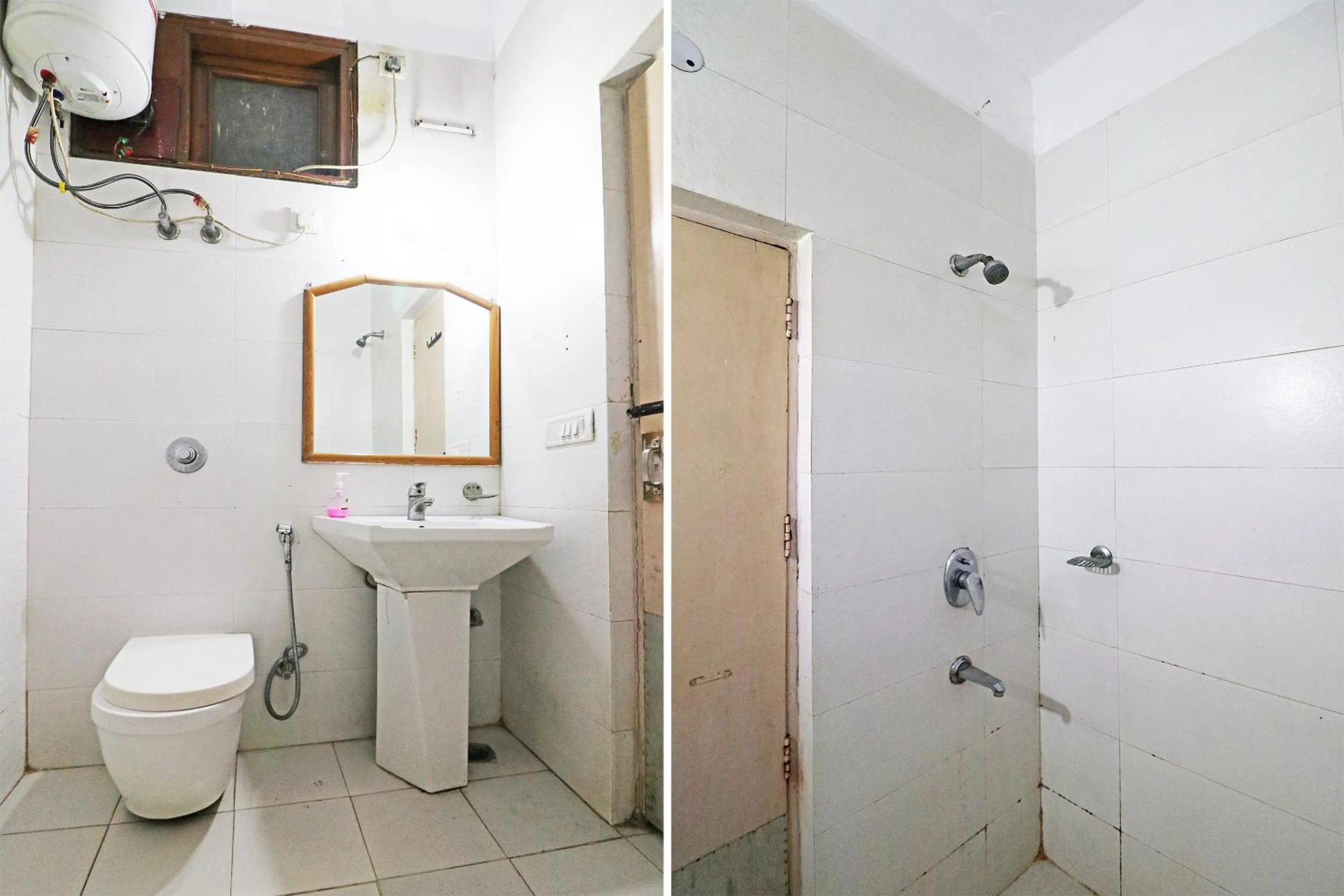 Bathroom in Hotel Westend Holiday Home 5 mint from Nizamuddin Railway Station