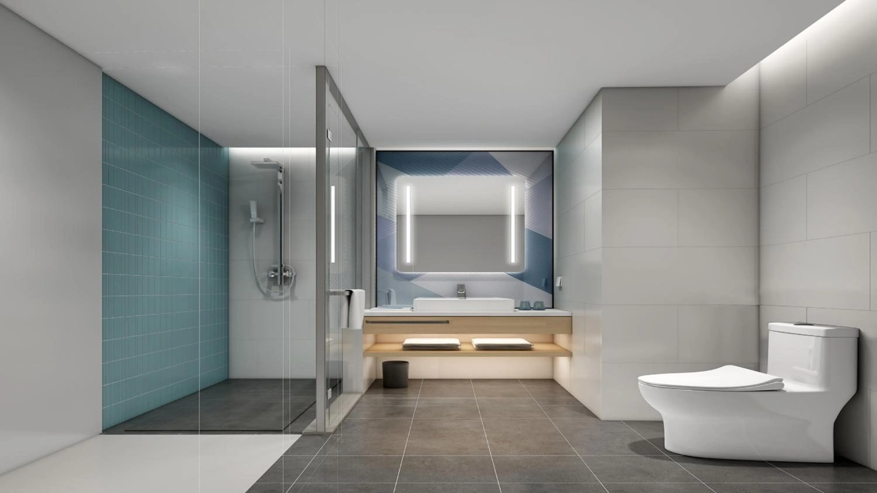 Bathroom in Holiday Inn Express Guiyang Airport, an IHG Hotel