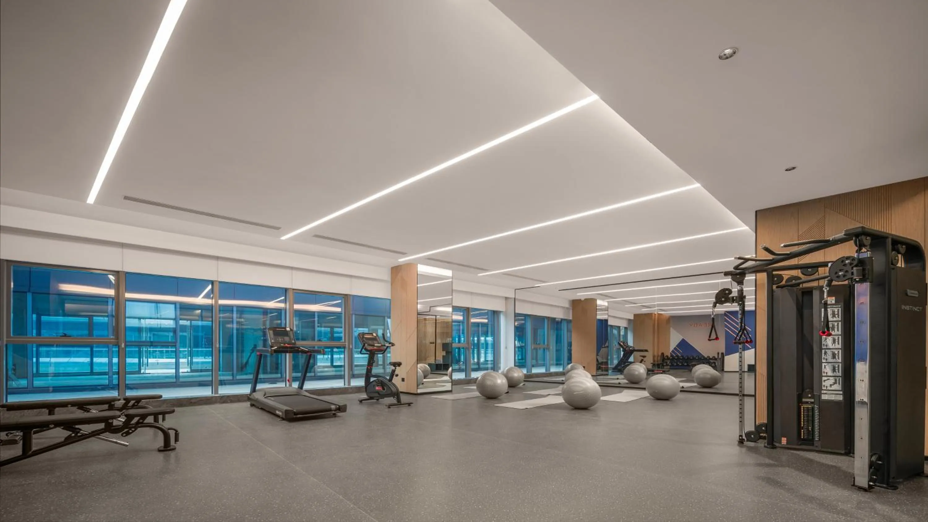 Fitness centre/facilities in Holiday Inn Express Guiyang Airport, an IHG Hotel