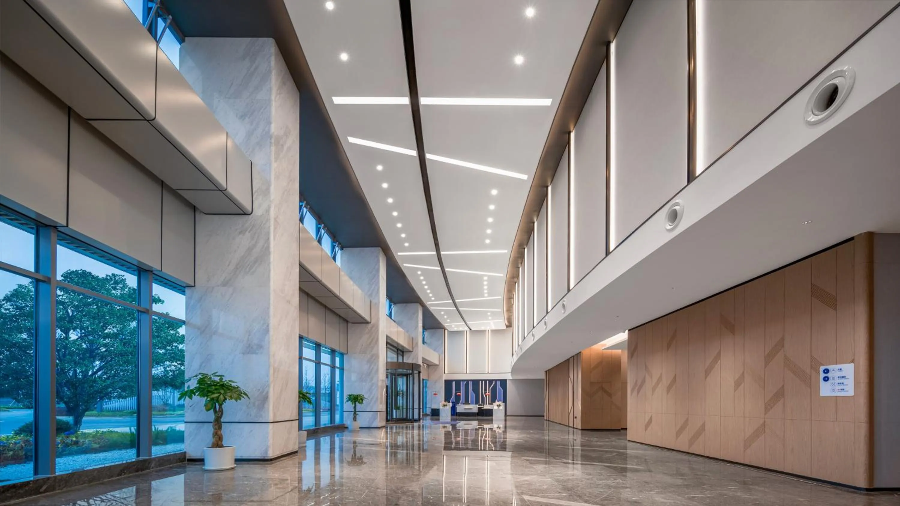 Lobby or reception in Holiday Inn Express Guiyang Airport, an IHG Hotel