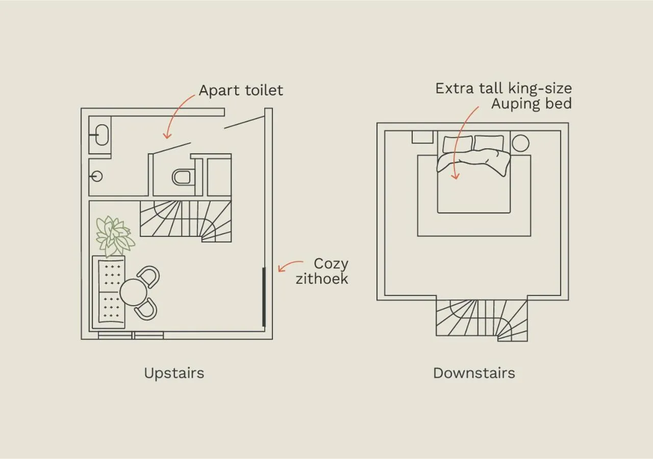Floor plan in Hotel Ryder I Den Bosch - Vught