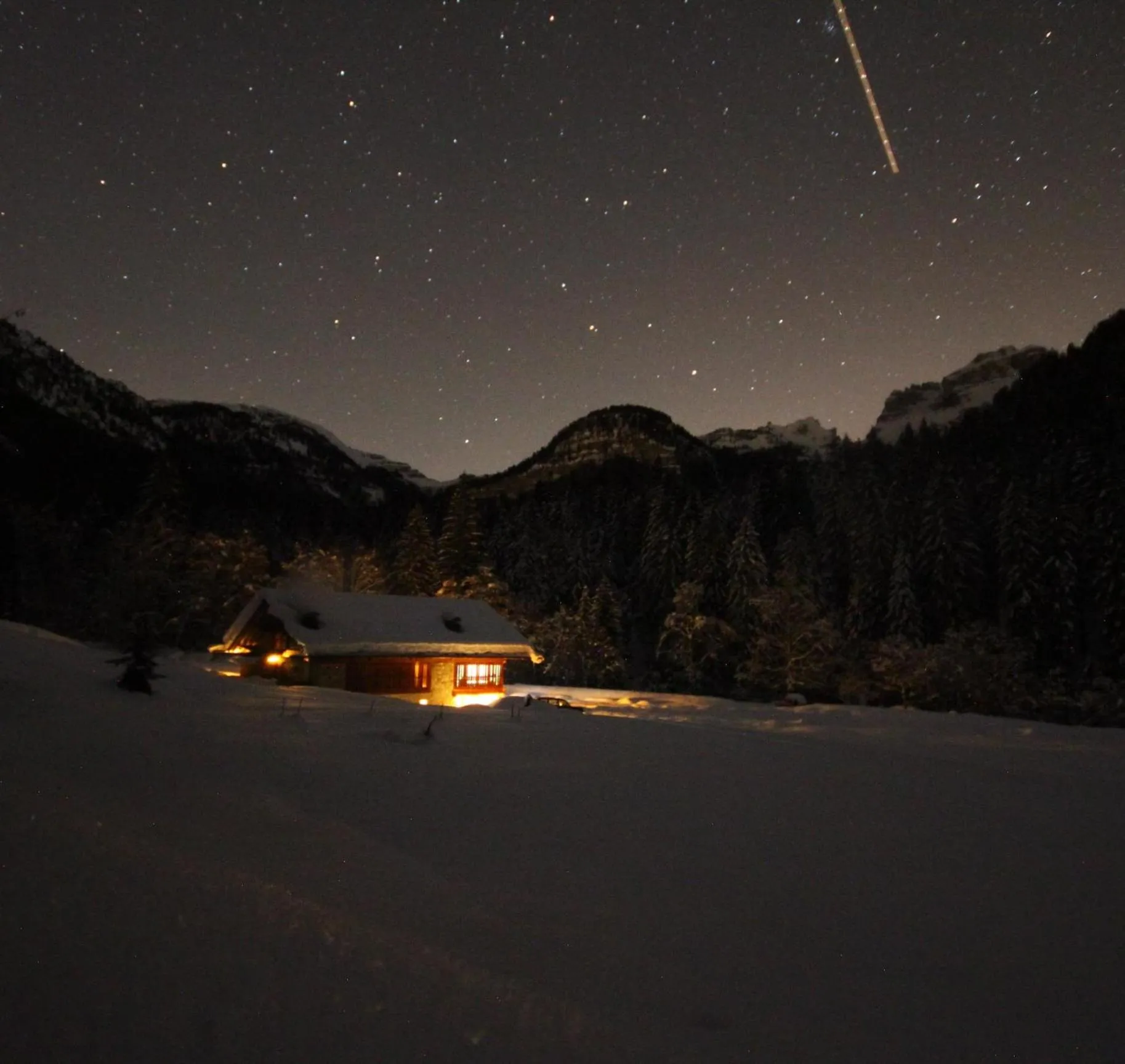 Night in Pra de la Casa