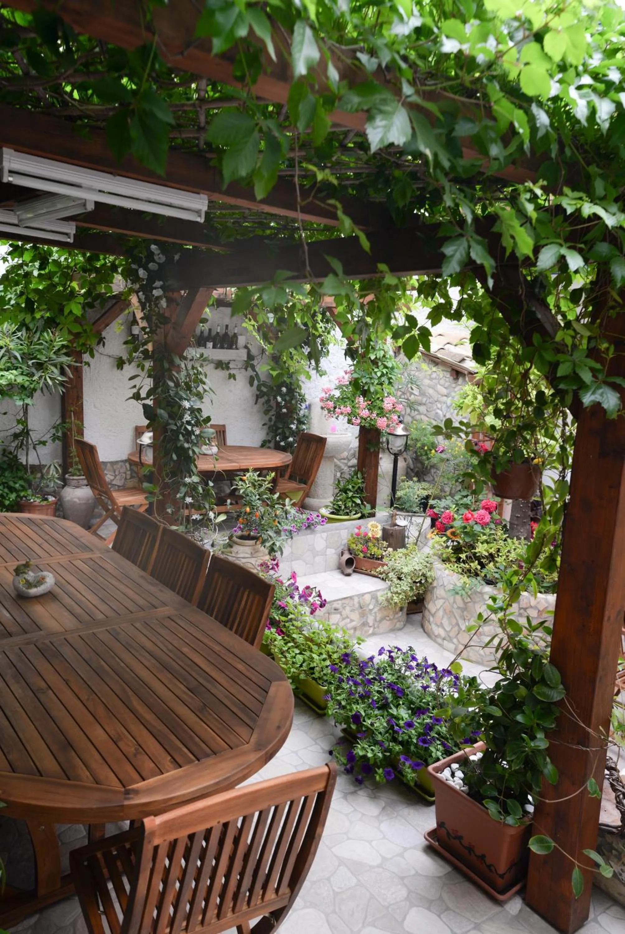 Garden view in Bed and Breakfast Alberini