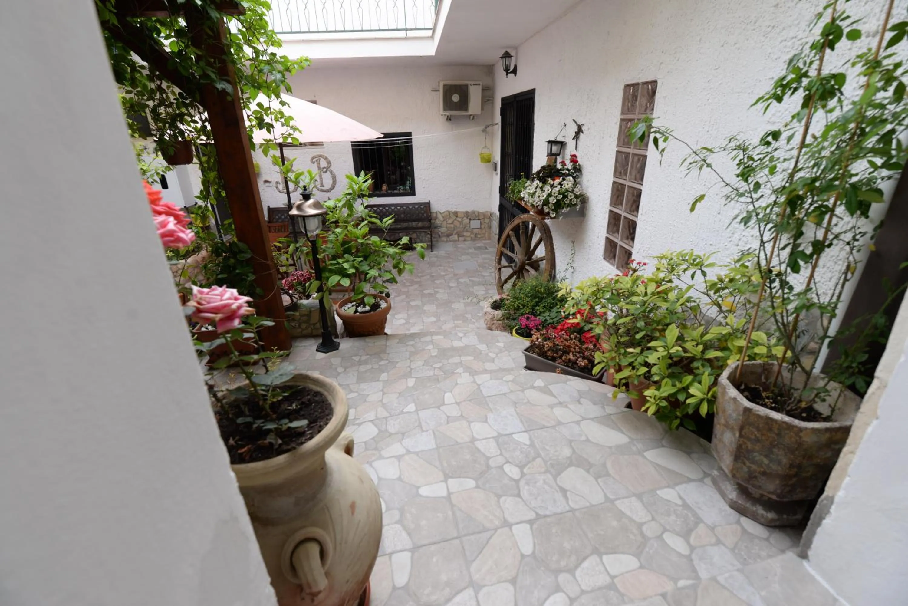 Garden view in Bed and Breakfast Alberini