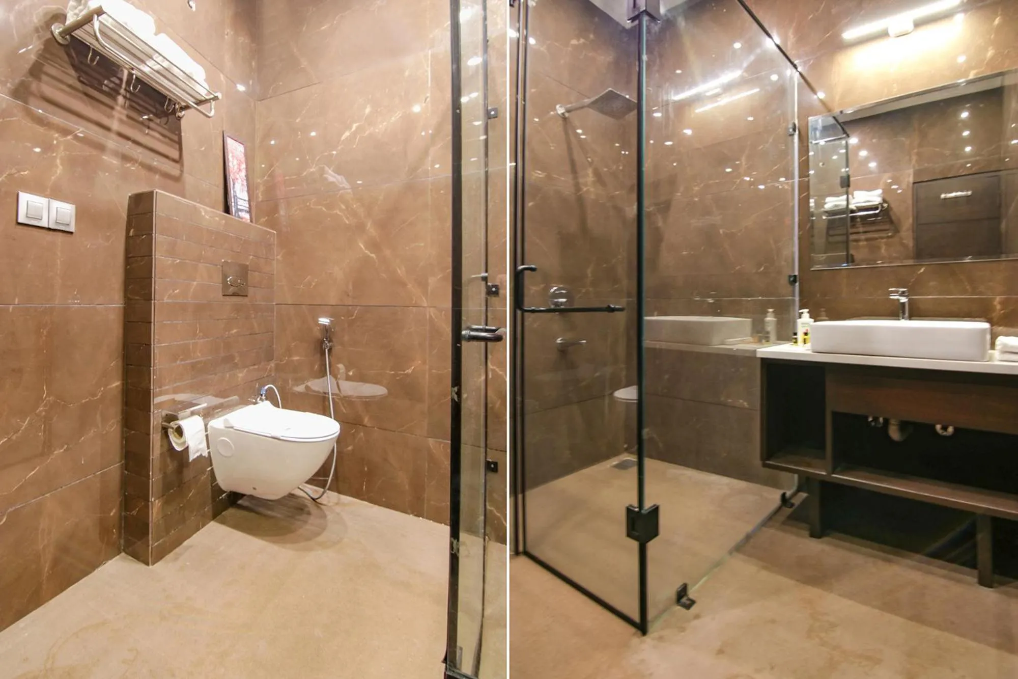 Bathroom in FabHotel Prime K9 Crown