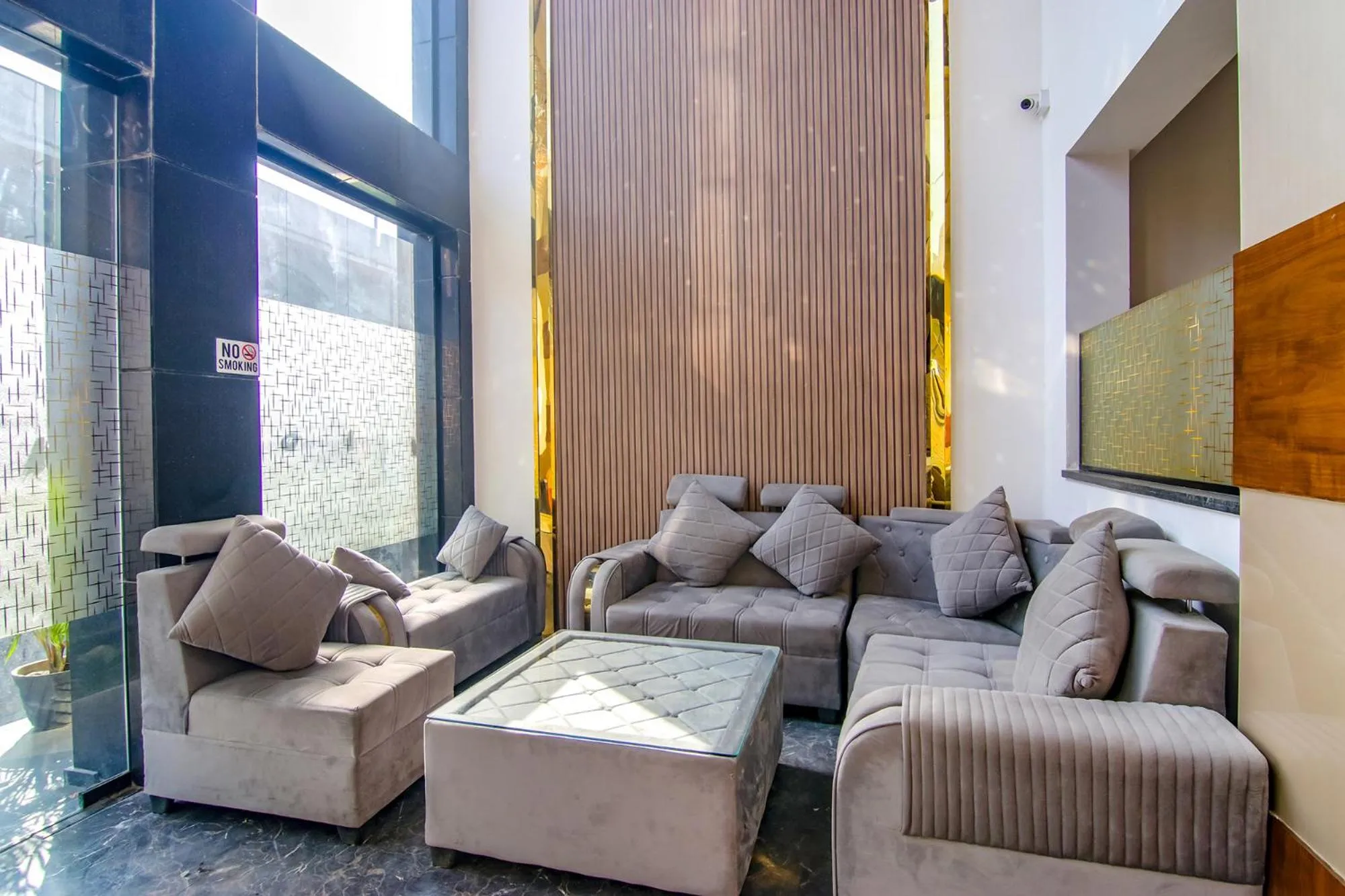 Living room in FabHotel Prime K9 Crown