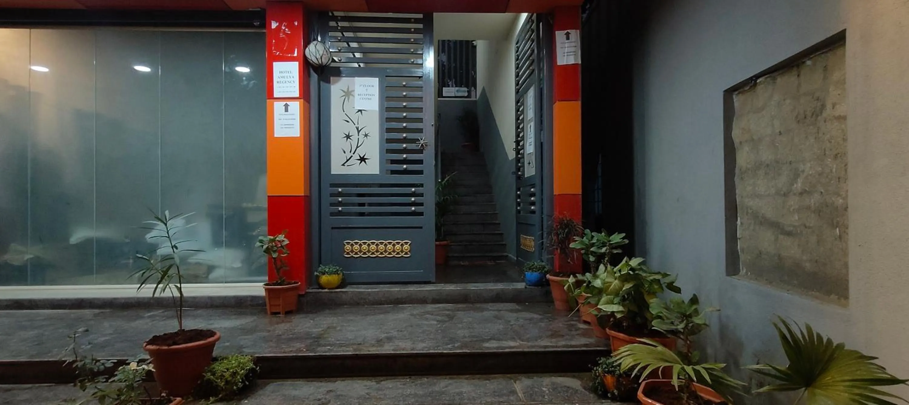 Facade/entrance in Hotel Amulya Regency