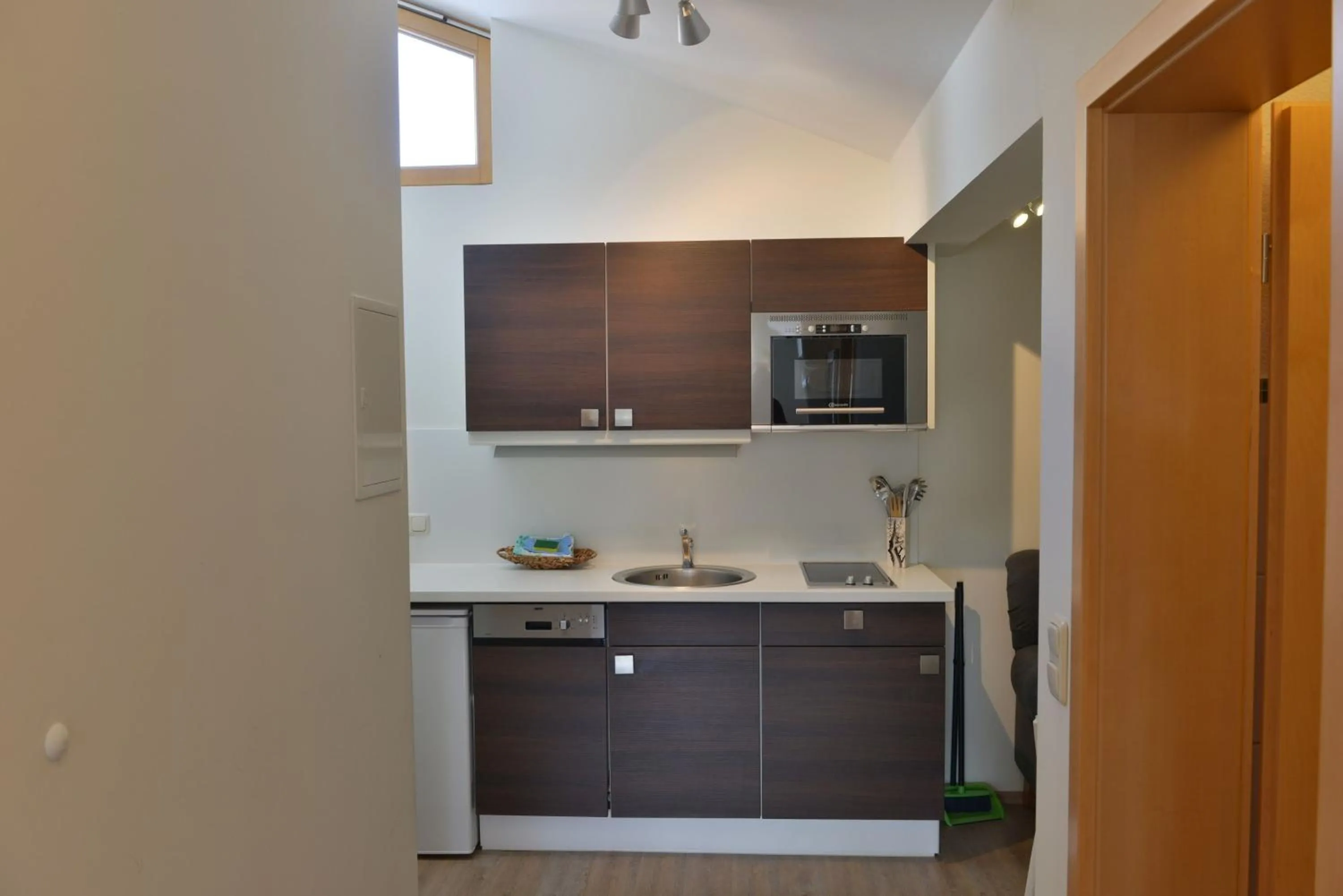 Kitchen or kitchenette in Bergführer-Hüsle