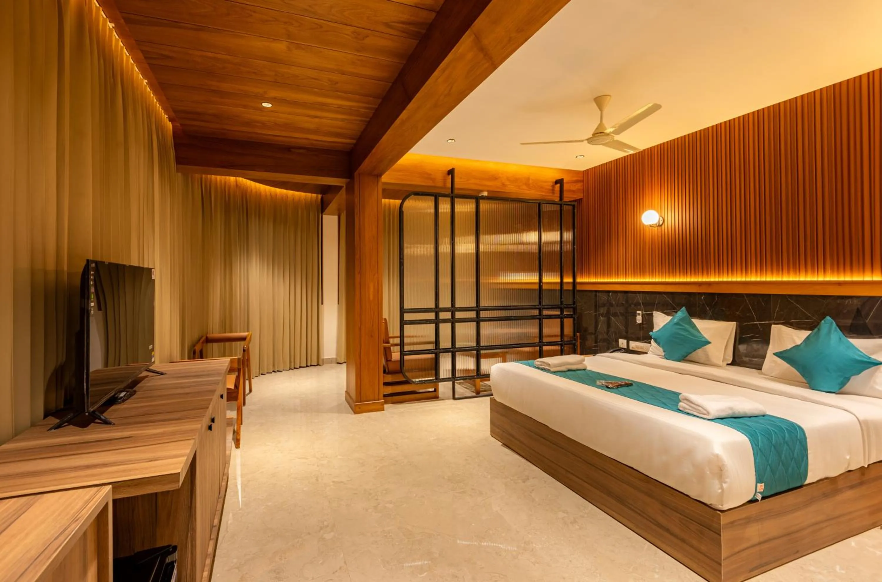 Bedroom, Bed in Hotel Stay Bella Kozhikode