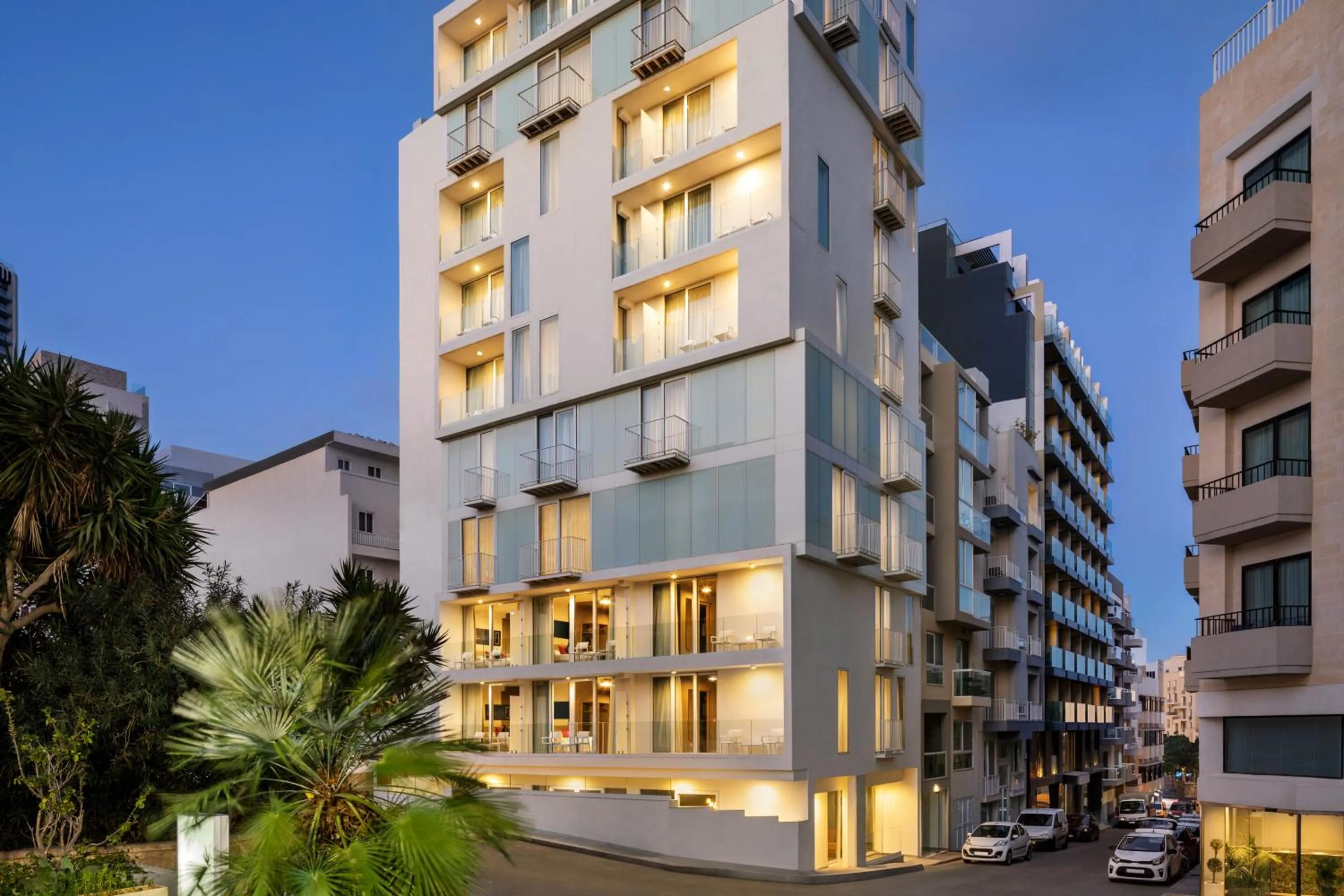 Night in QUADRO Hotel