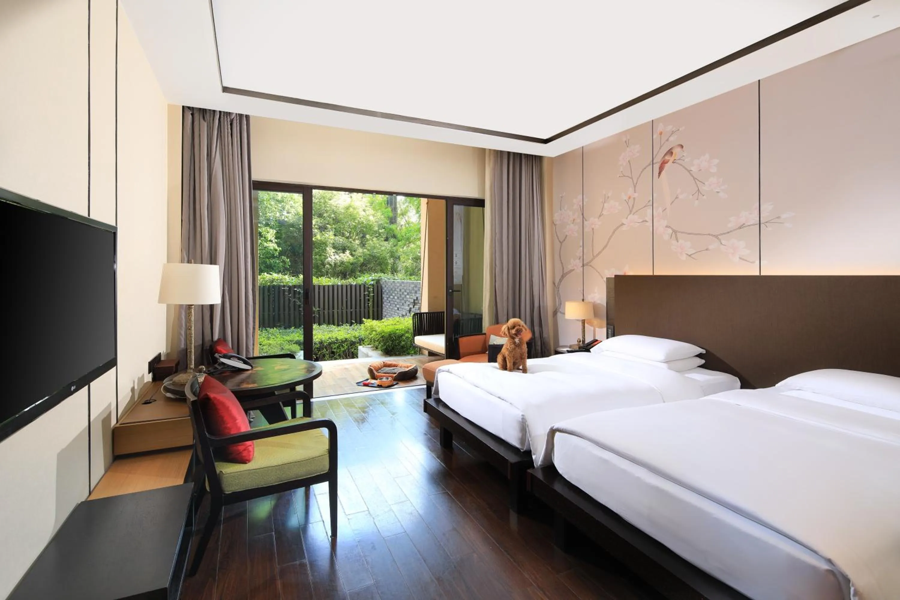 Bed in Hyatt Regency Chongming