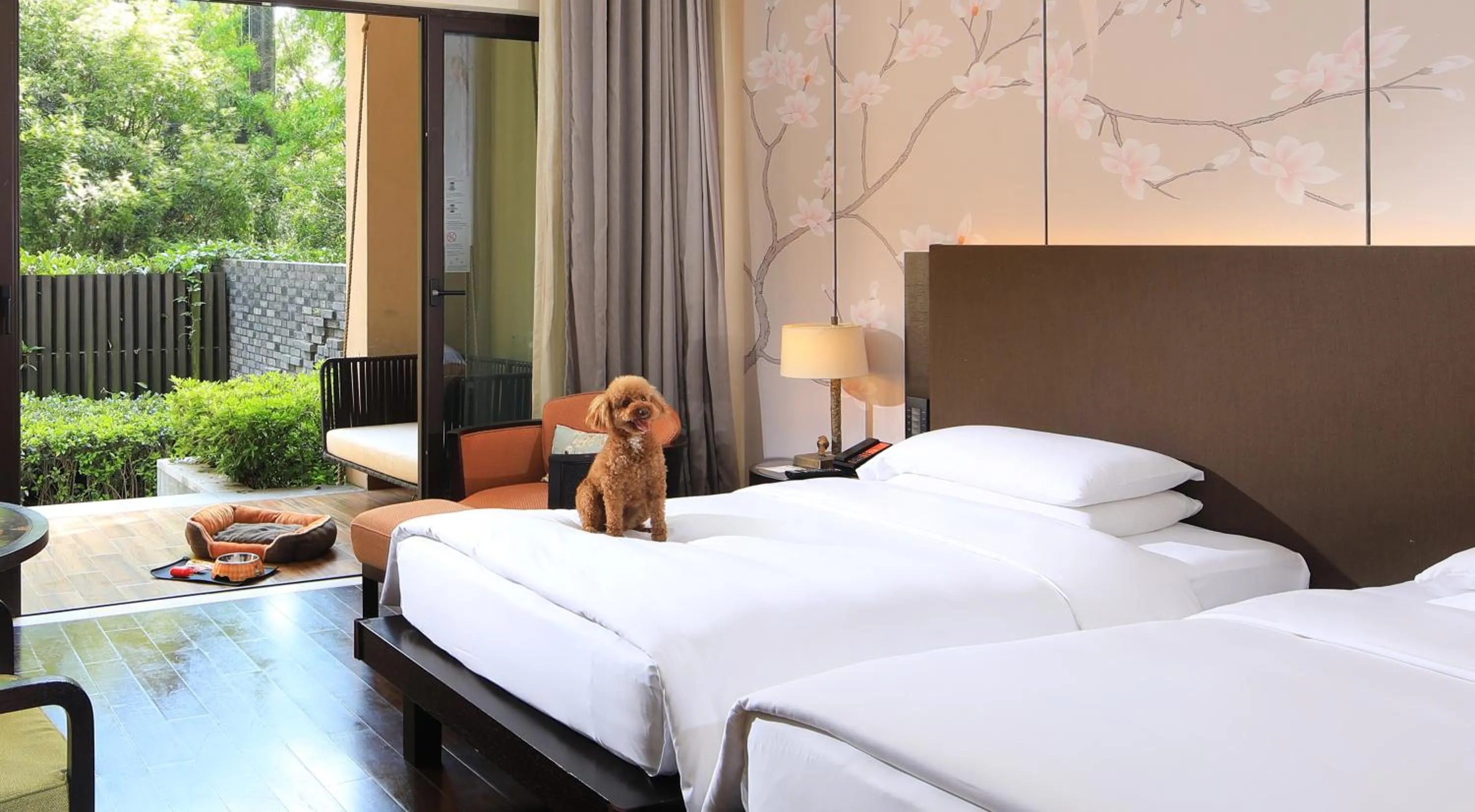 Bed in Hyatt Regency Chongming