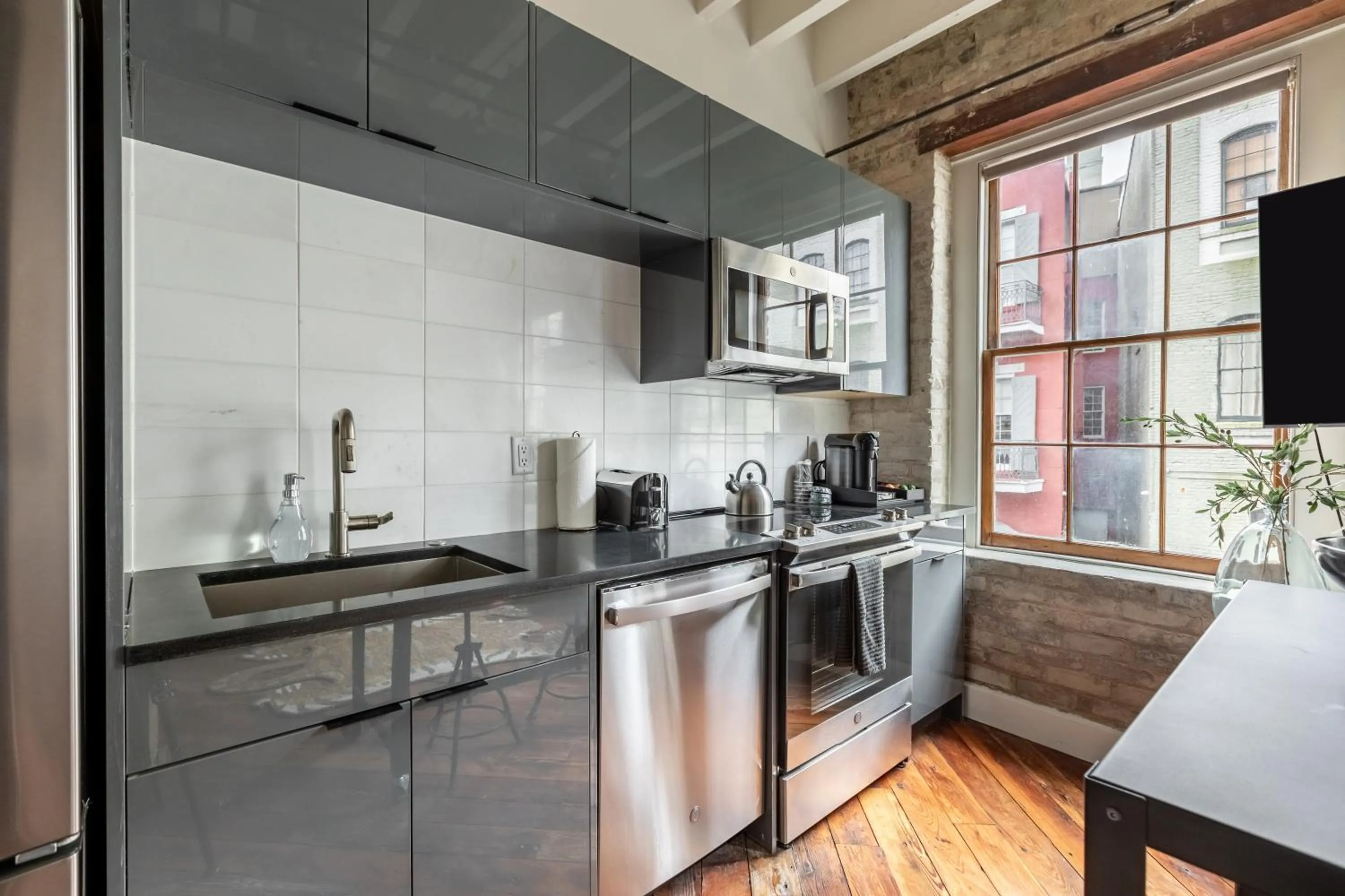 Kitchen or kitchenette in Ironworks Building