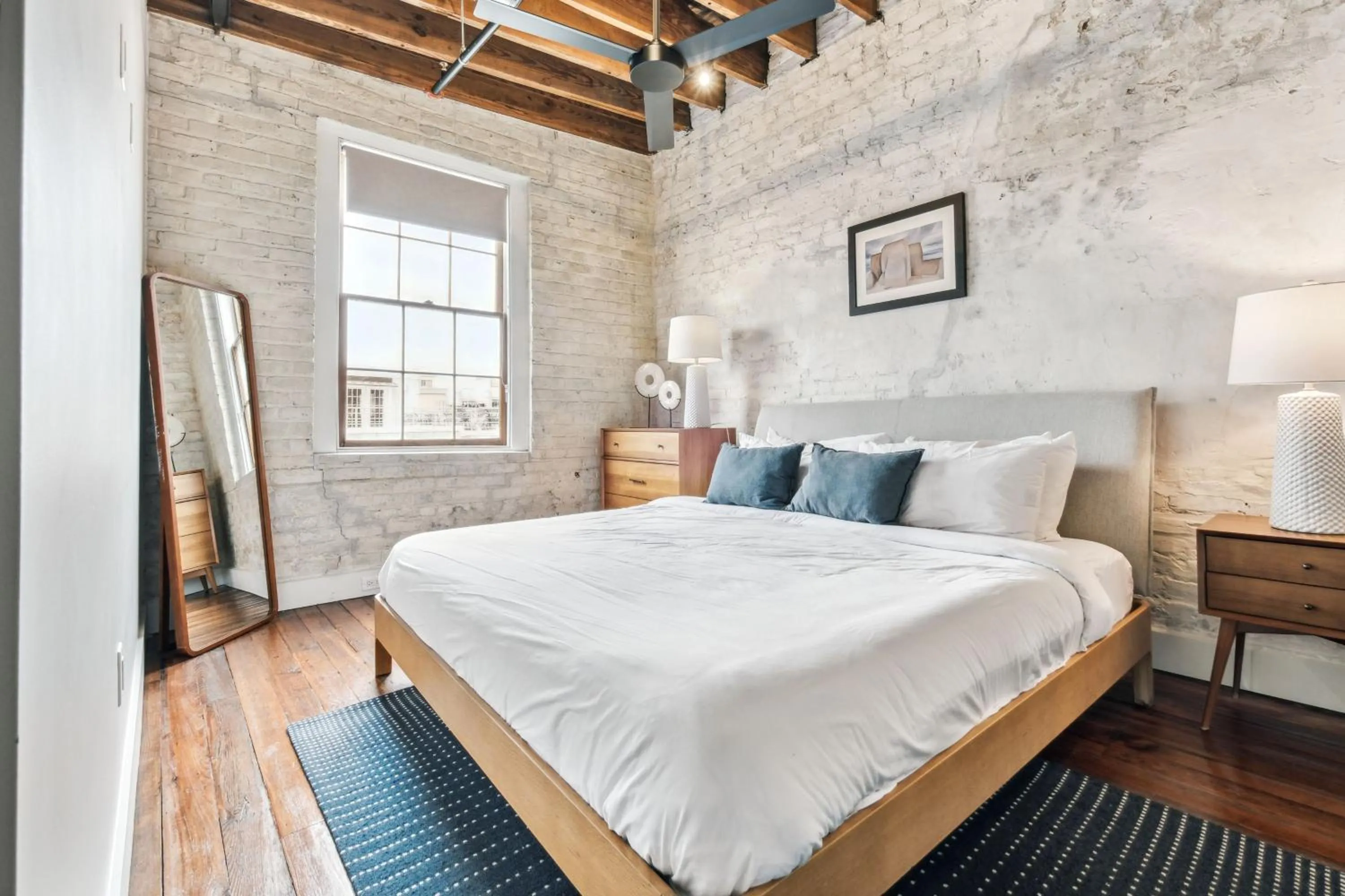 Bedroom, Bed in Ironworks Building