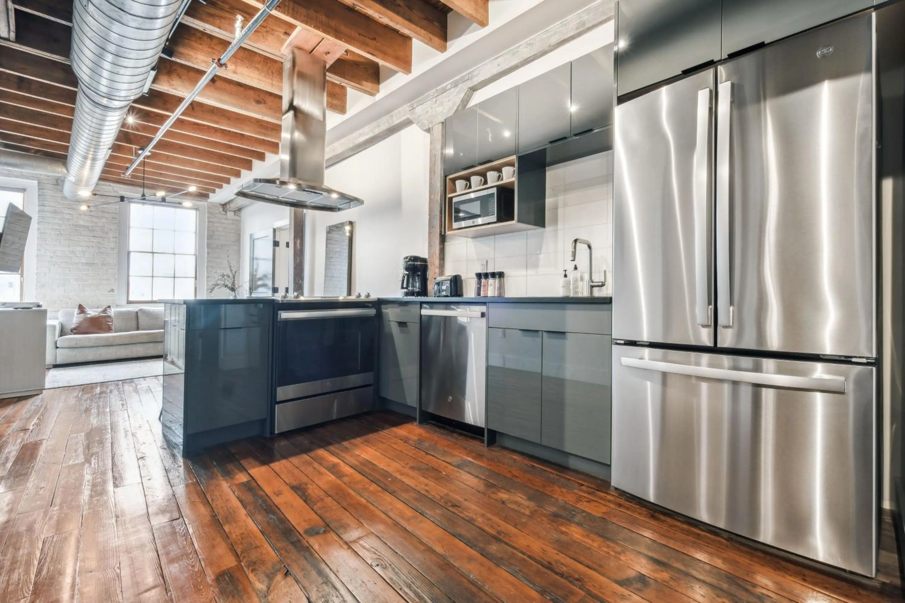 Kitchen or kitchenette in Ironworks Building