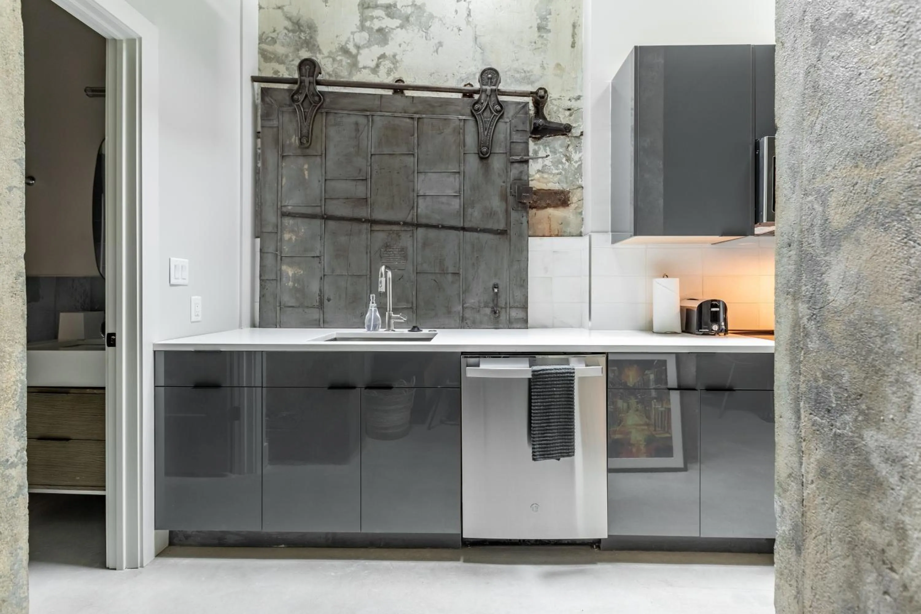 Kitchen or kitchenette in Ironworks Building