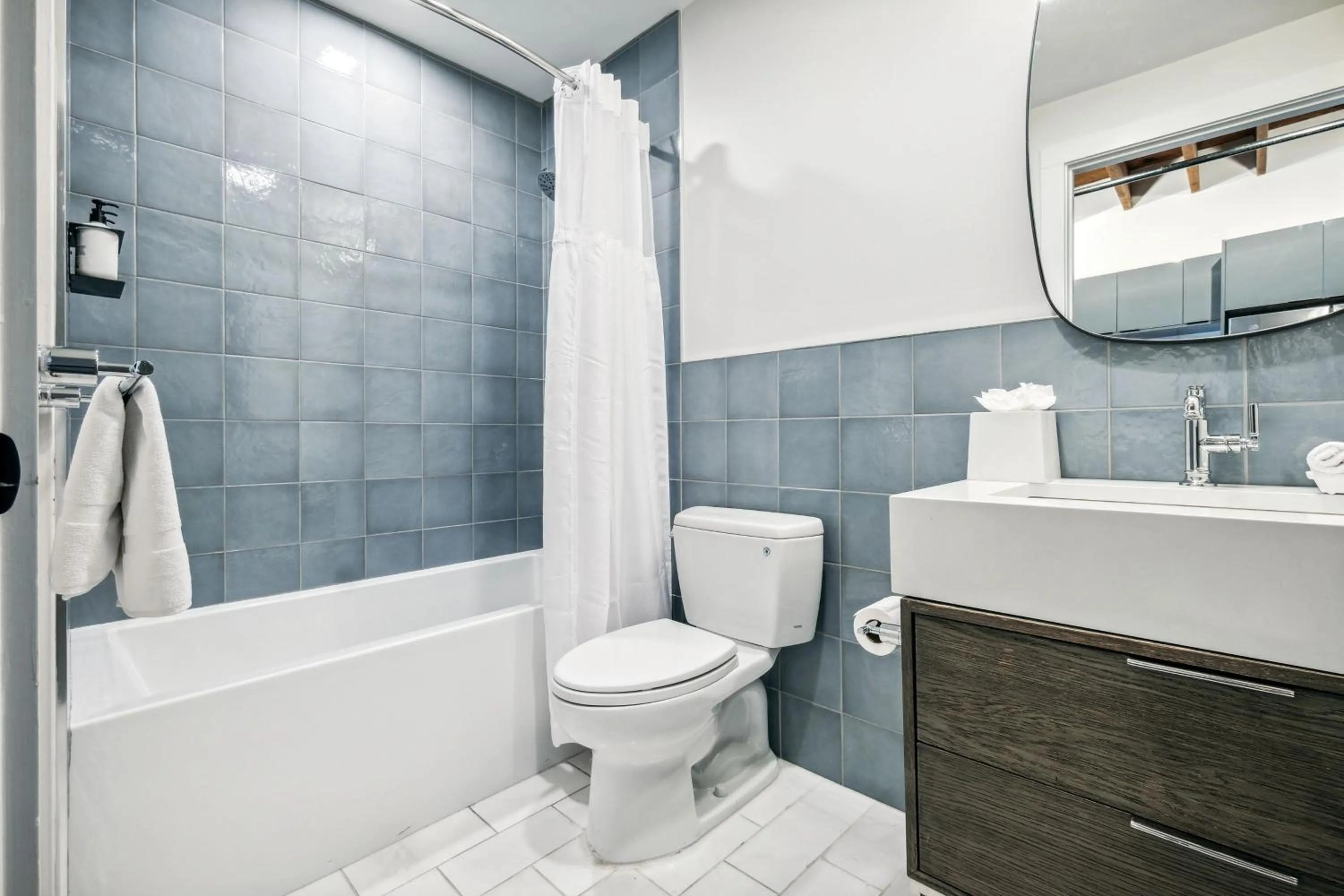 Bathroom in Ironworks Building