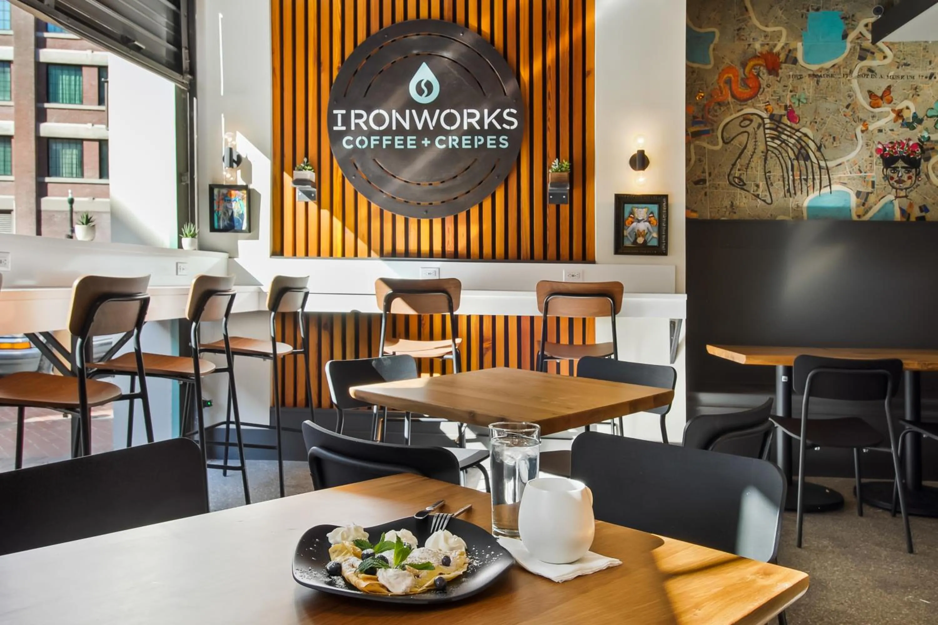 Restaurant/places to eat in Ironworks Building