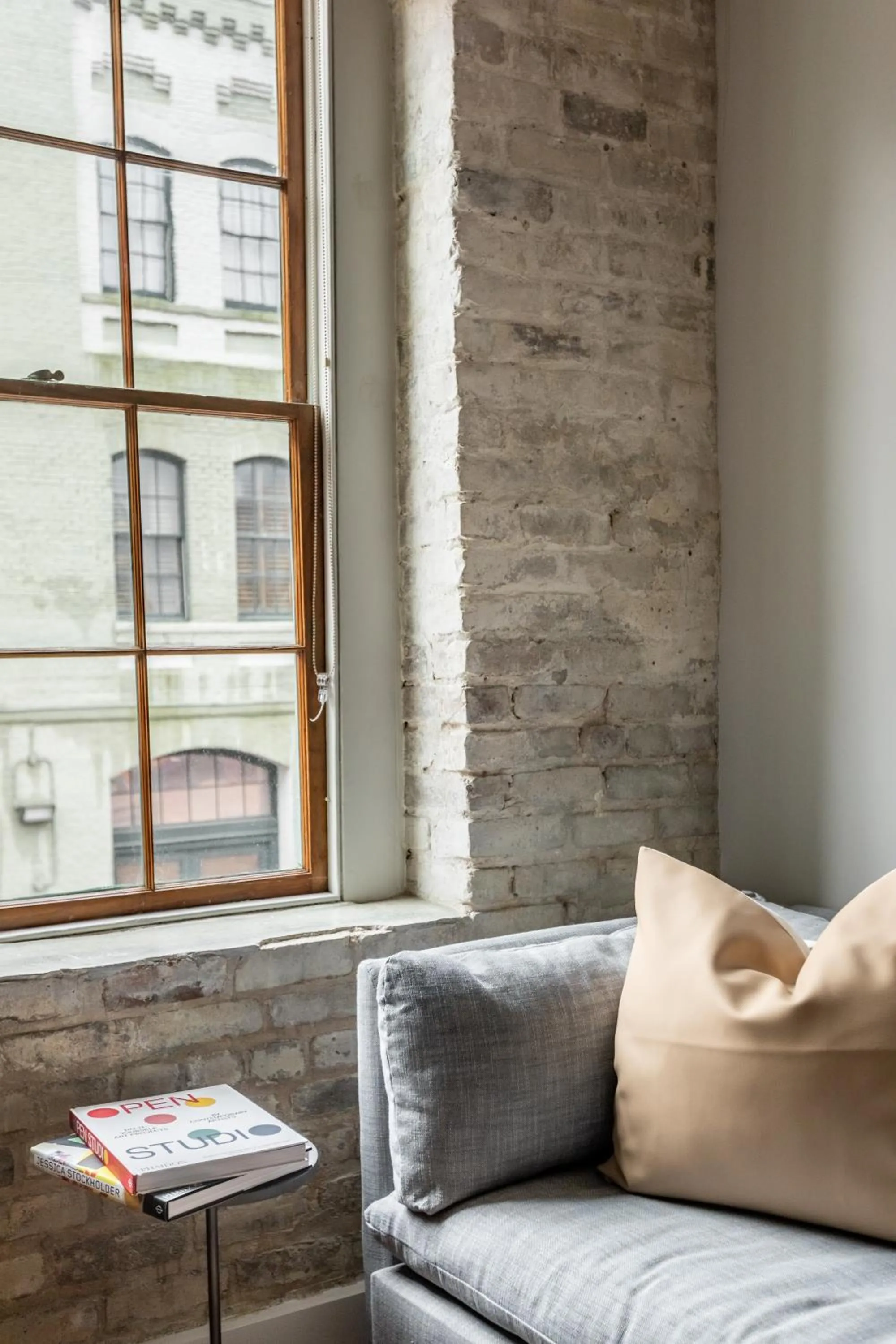 Living room in Ironworks Building